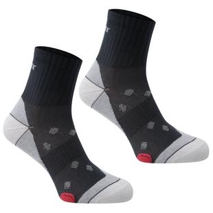 Mid Grey - Karrimor - 2 pack Running Socks Ladies - 1