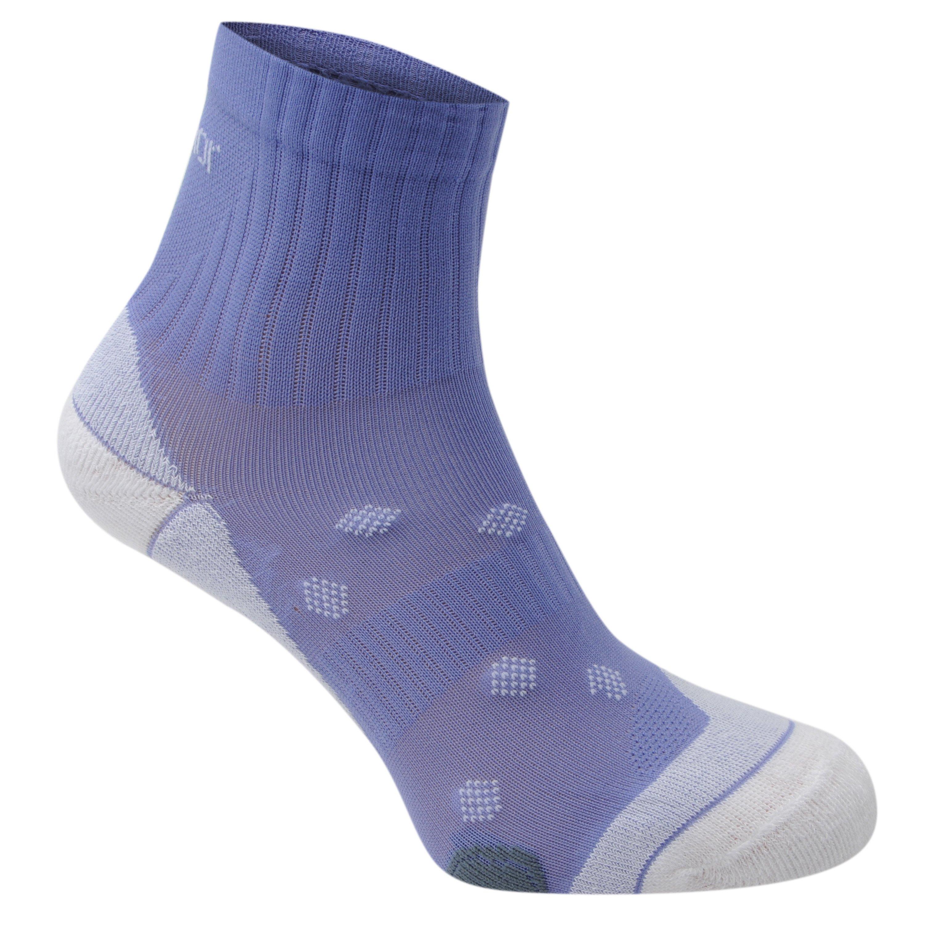Lilac - Karrimor - 2 pack Running Socks Ladies - 2