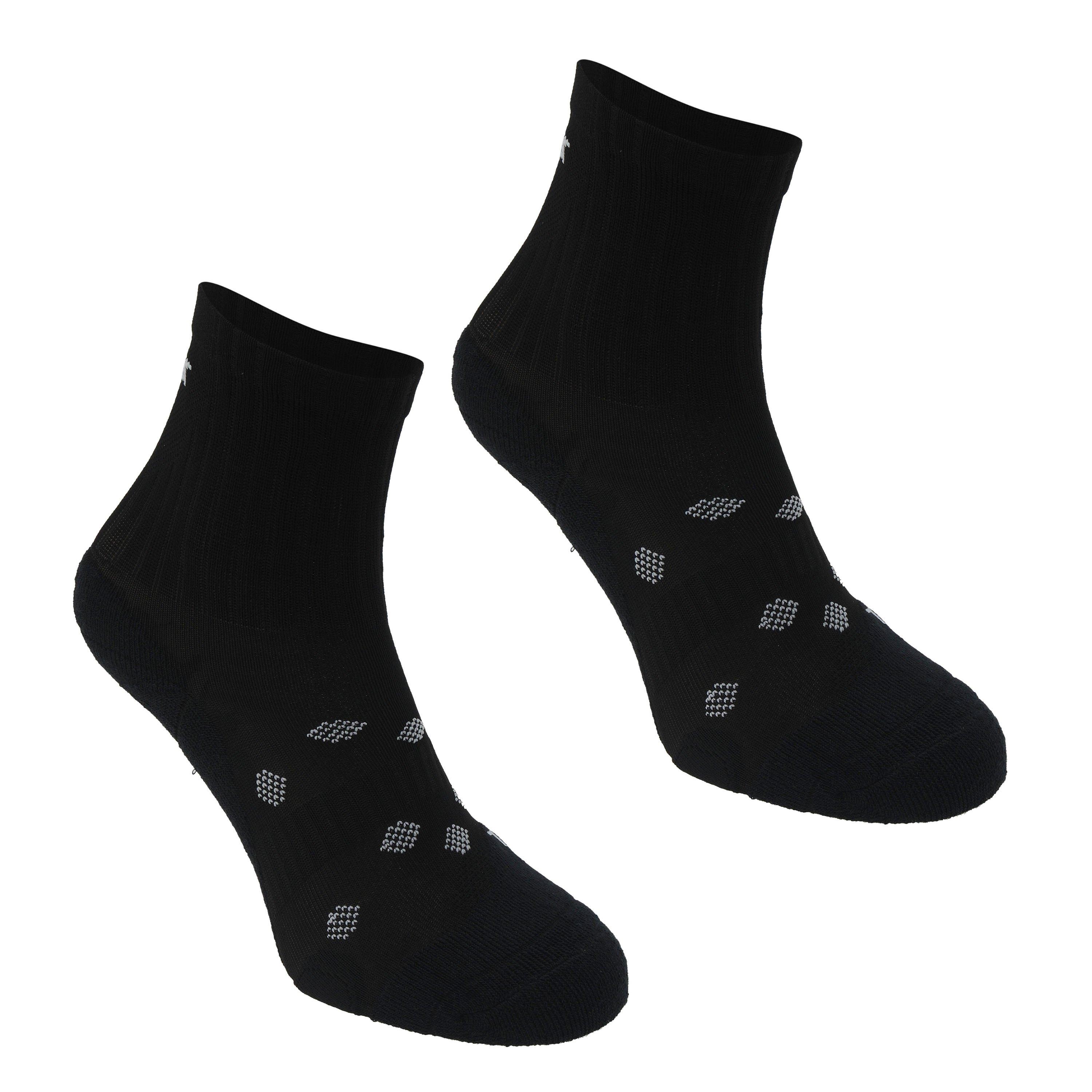 Karrimor Women's 2 Pack Running Socks - Black - Ladies 4-8
