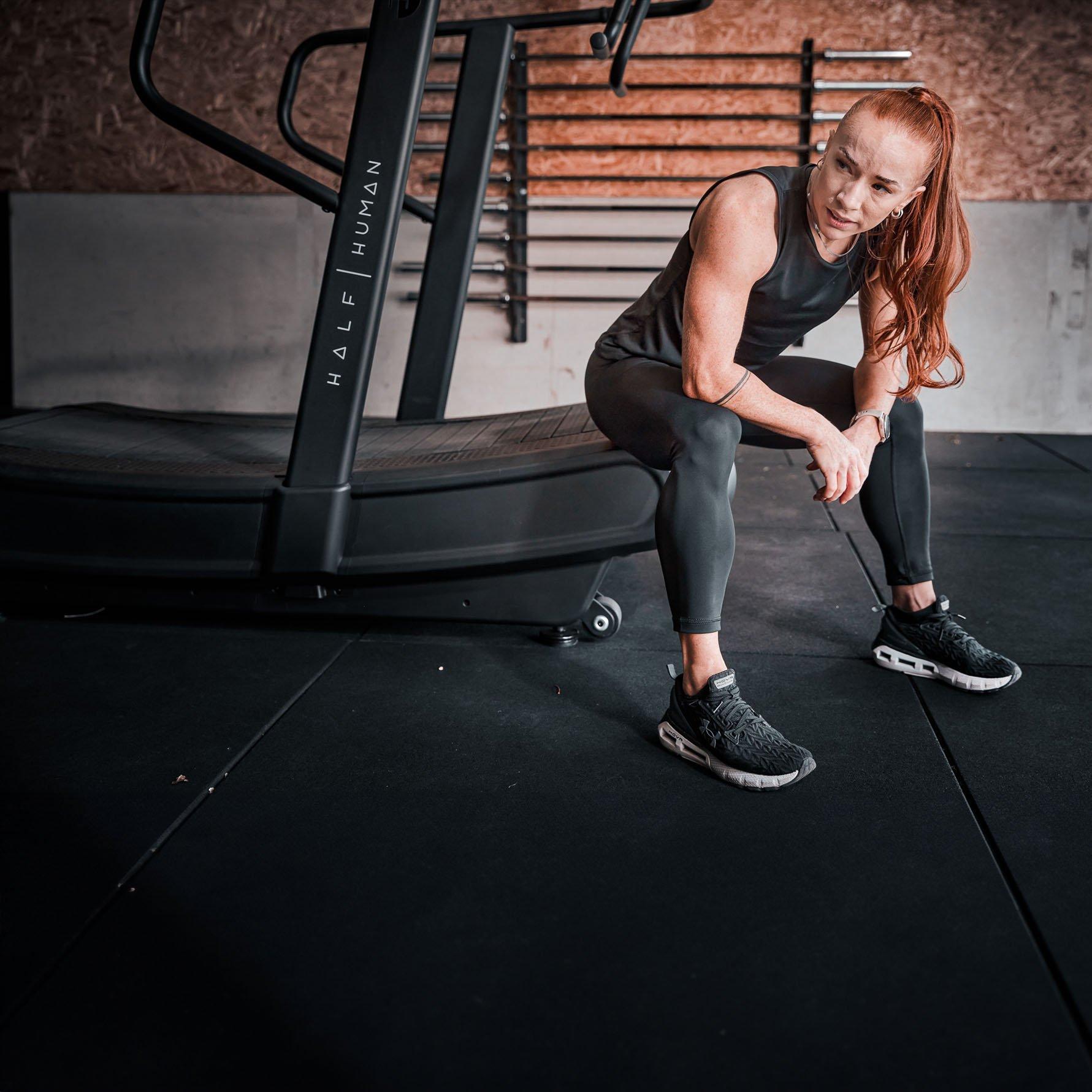 Black - Half Human - Half Human Curve Treadmill - 12
