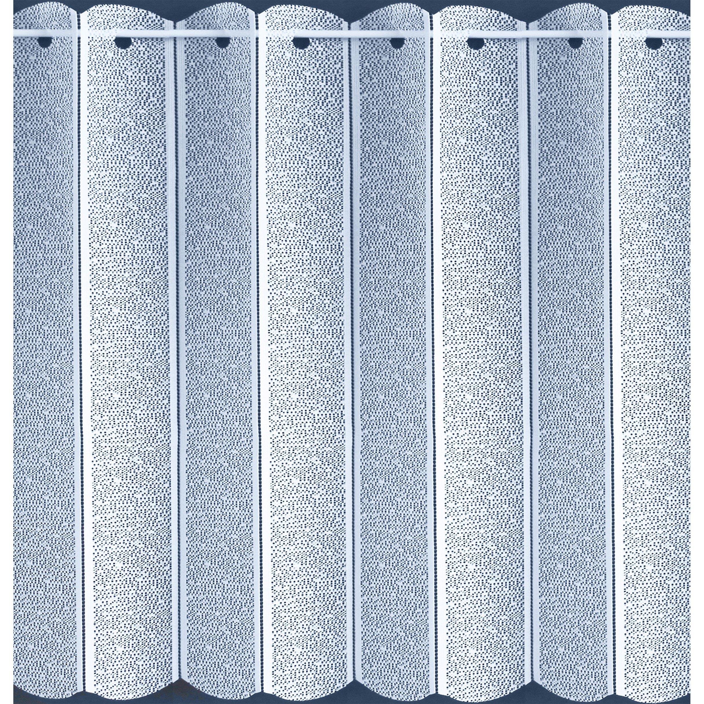 White - Tyrone Textiles - Parma Lace Louvre Style Blind - 2