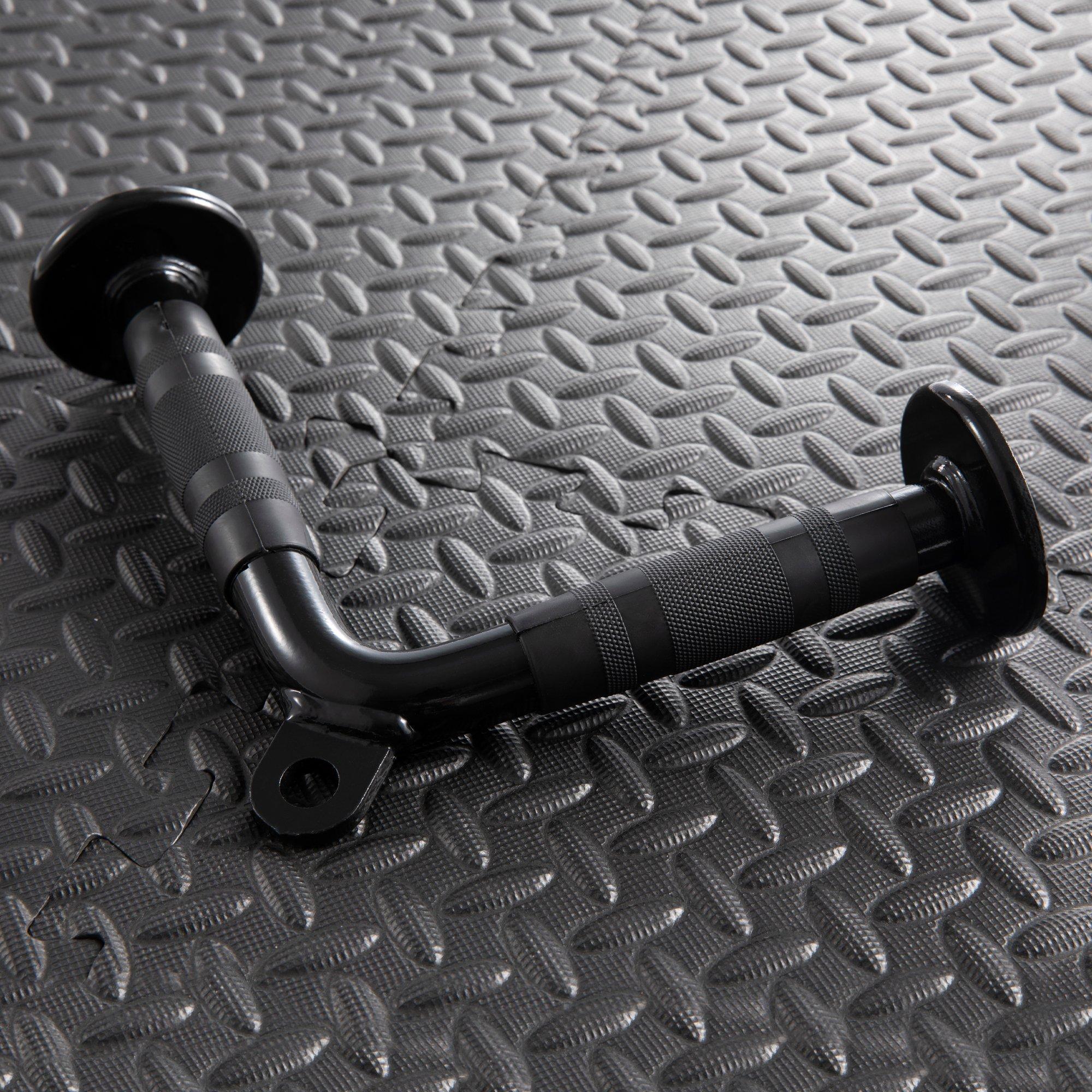 Black - Phoenix Fitness - Phoenix Fitness V Shaped Bar - 2