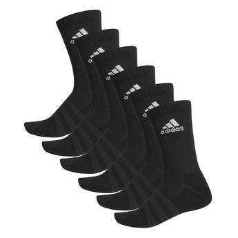 adidas Cushioned Crew Socks 6 Pack Womens