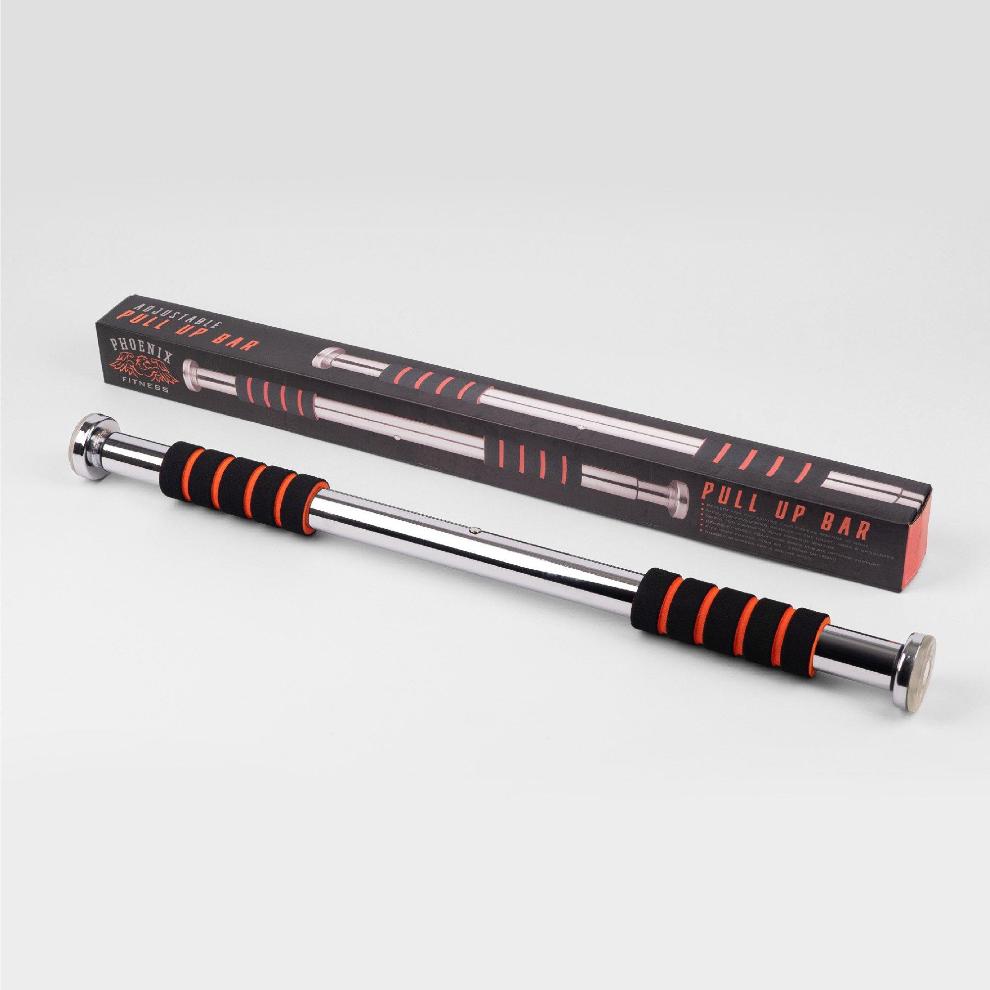Black - Phoenix Fitness - Door Pull Up and Chin Up Bar - 4