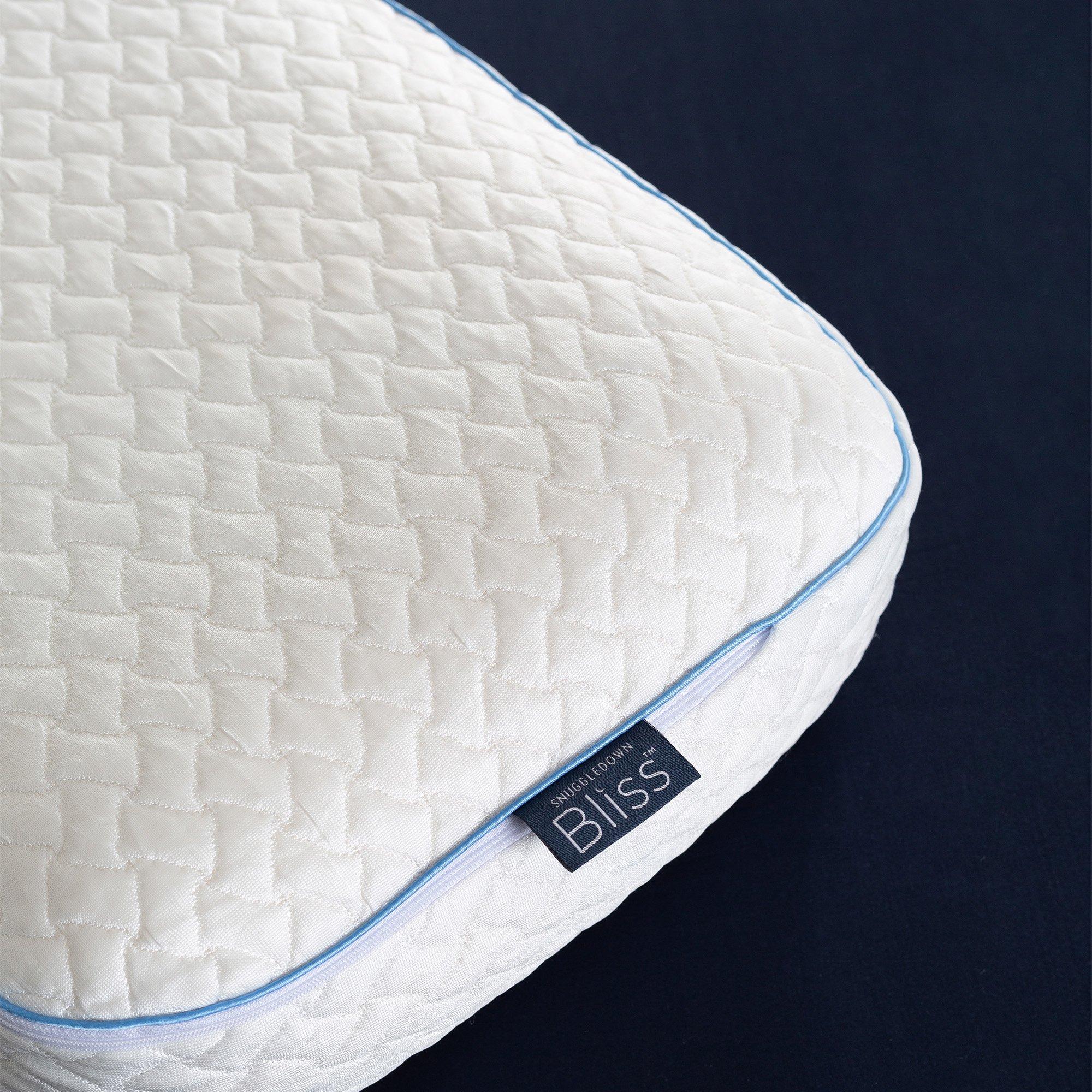 Cool Touch Extr - Snuggledown - Bliss Extra Deep Bamboo Firm Support Pillow - 5