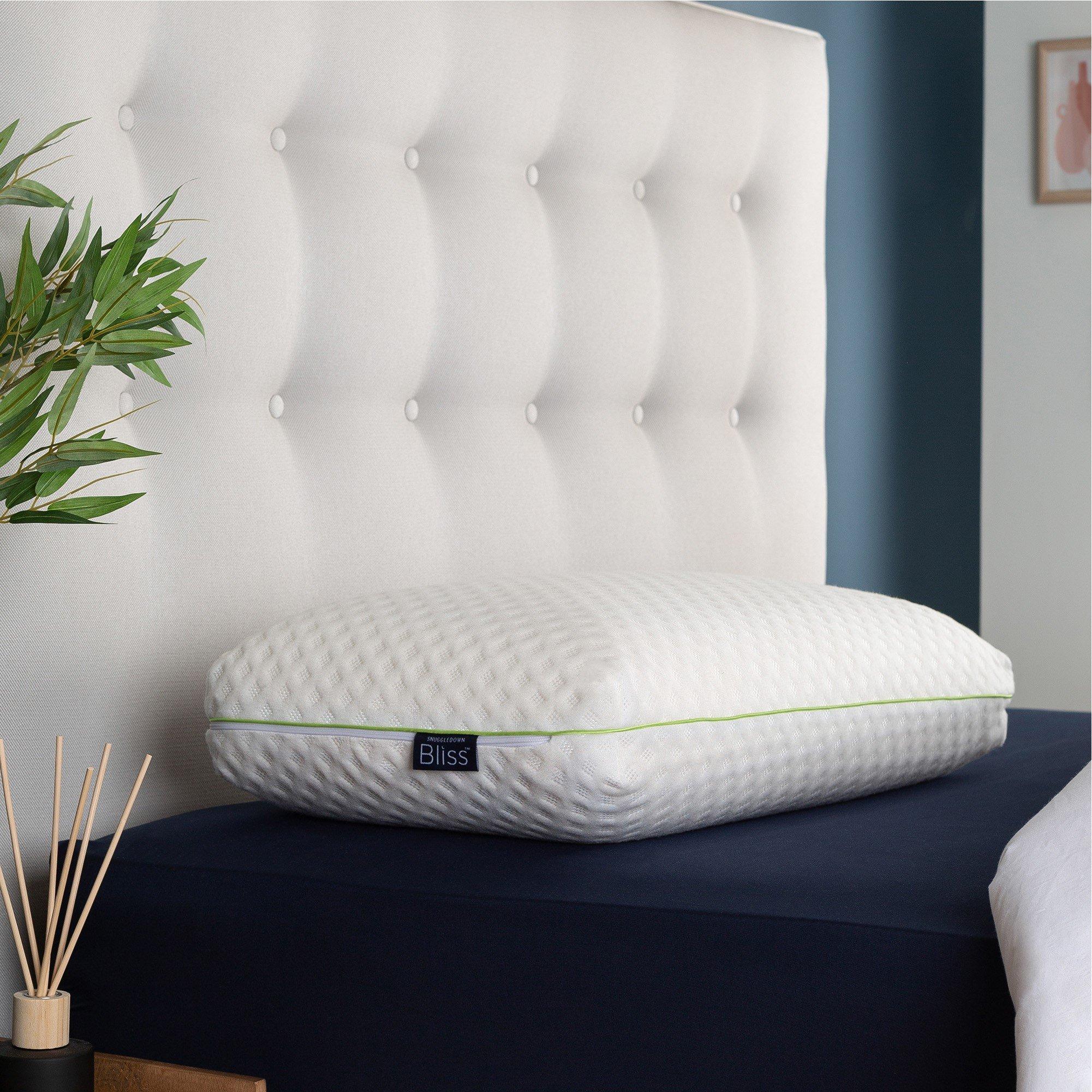 Bamboo Extra De - Snuggledown - Bliss Memory Foam Supportive Pillows - 2