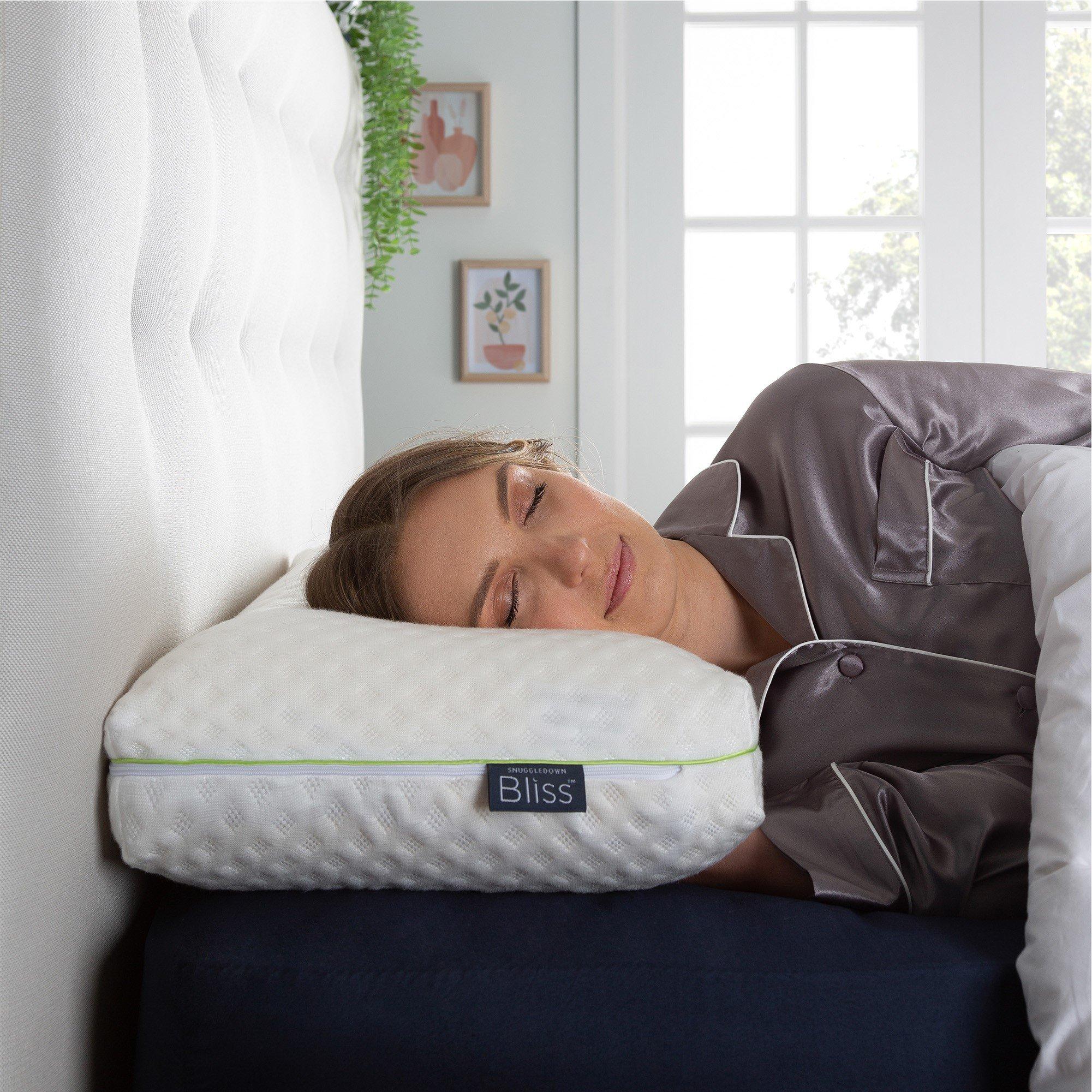 Bamboo Extra De - Snuggledown - Bliss Memory Foam Supportive Pillows - 3