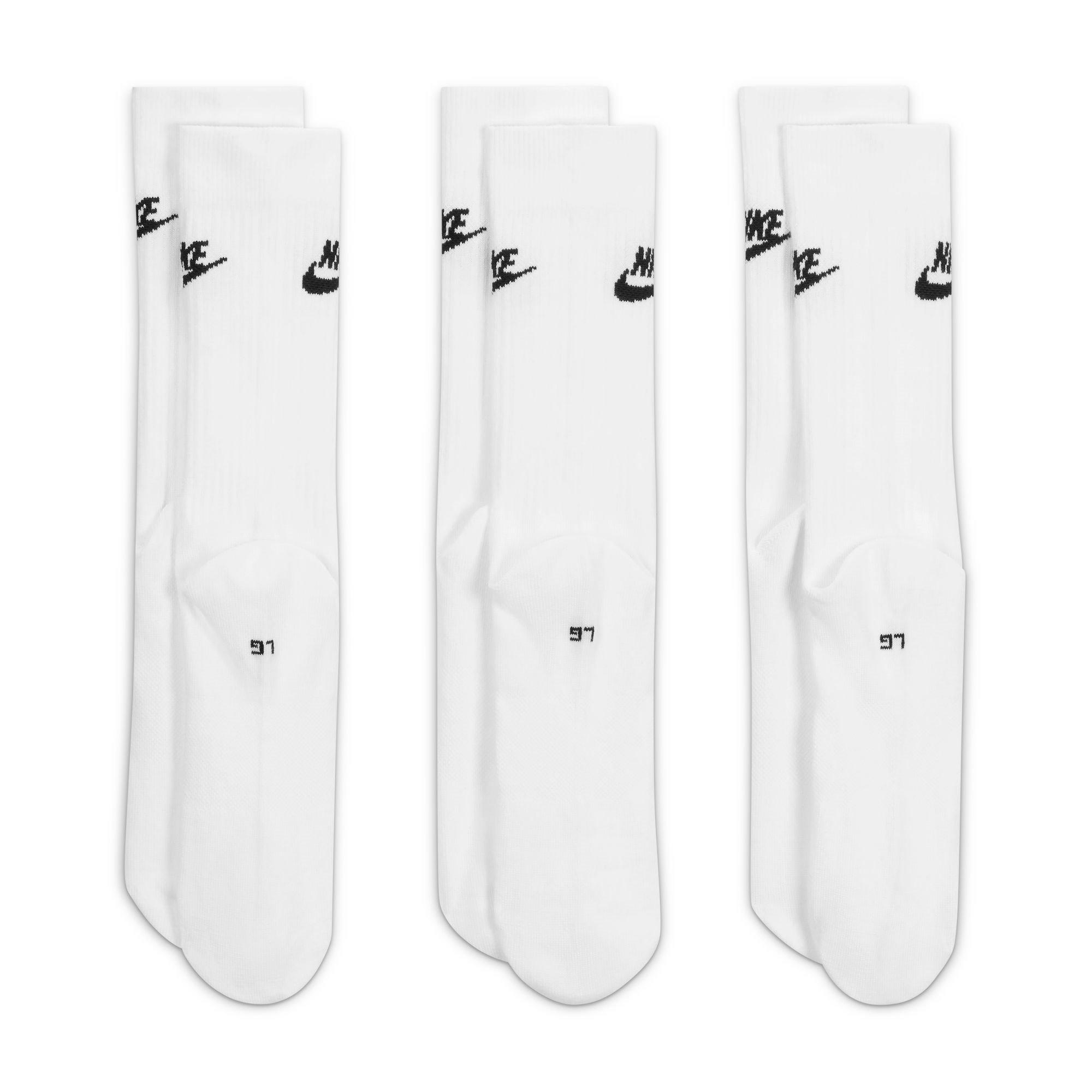 Bijelo/Crno - Nike - Nike 3 Pack of Essential Crew Socks - 4