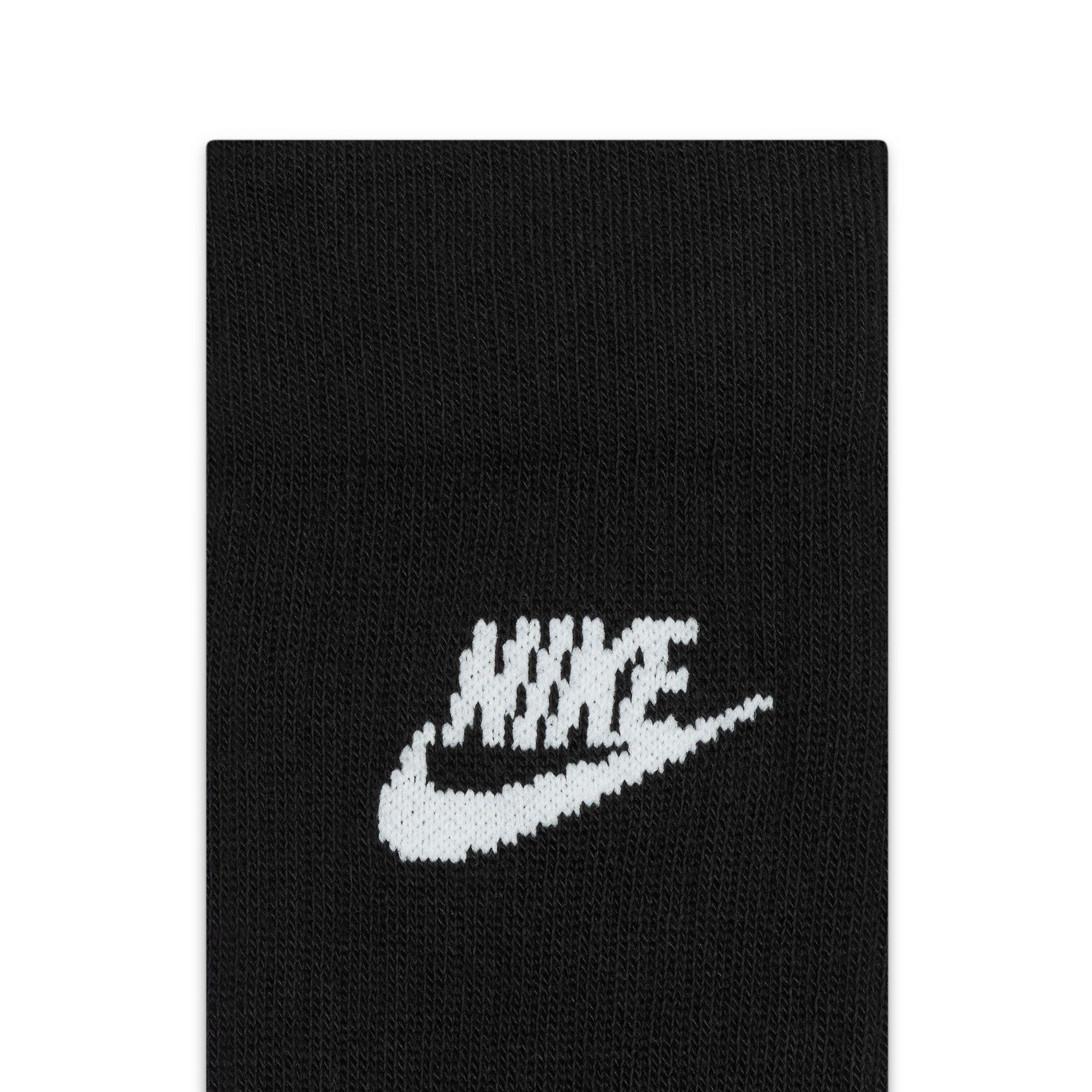 Black/White - Nike - 3 Pack of Essential Crew Socks - 2