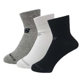 New Balance Performance Cotton Flat Knit Ankle Socks 3 Pack