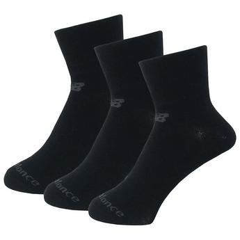 New Balance Performance Cotton Flat Knit Ankle Socks 3 Pack