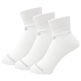 New Balance Performance Cotton Flat Knit Ankle Socks 3 Pack