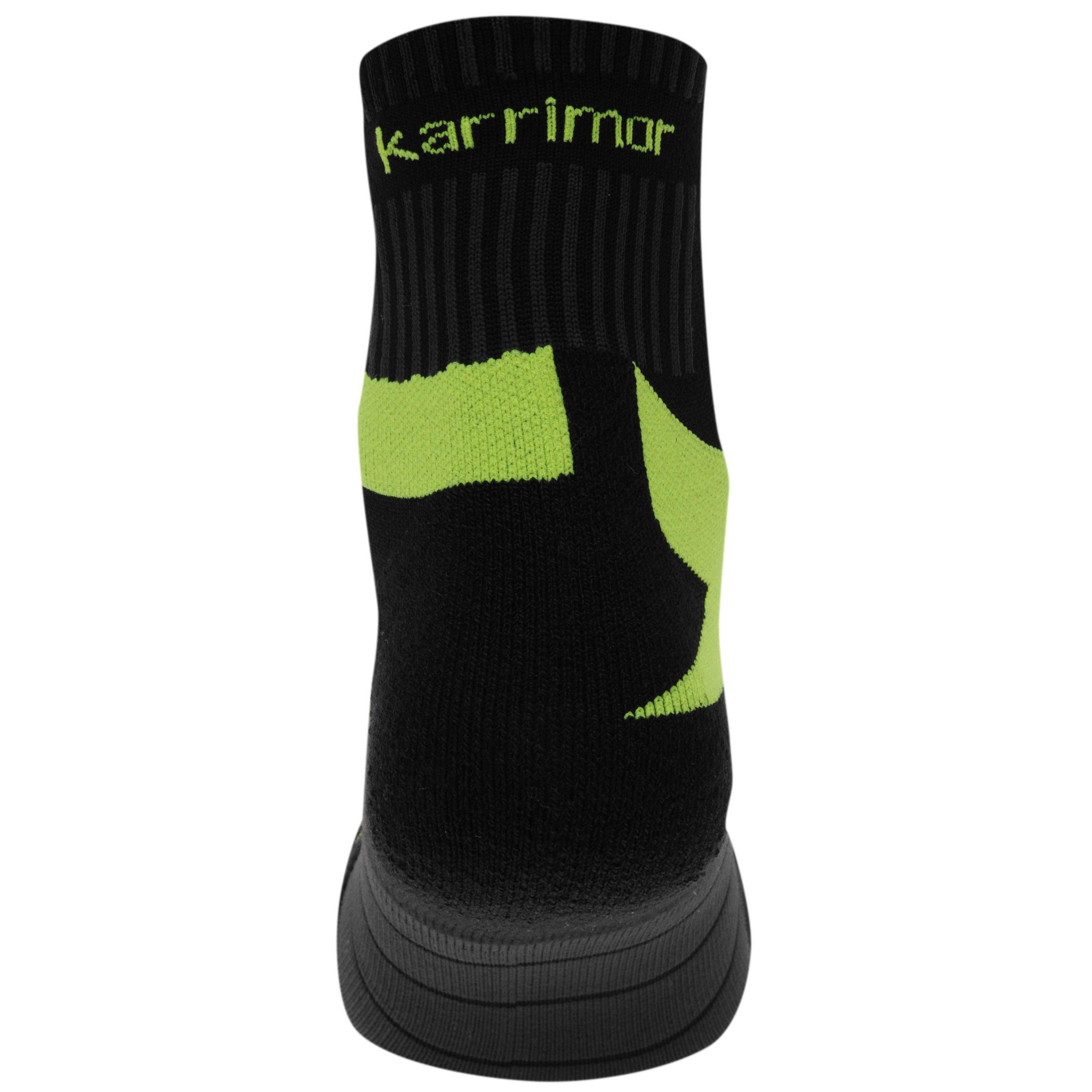 Noir - Karrimor - Supreme 1 Pack Running Socks Mens - 2