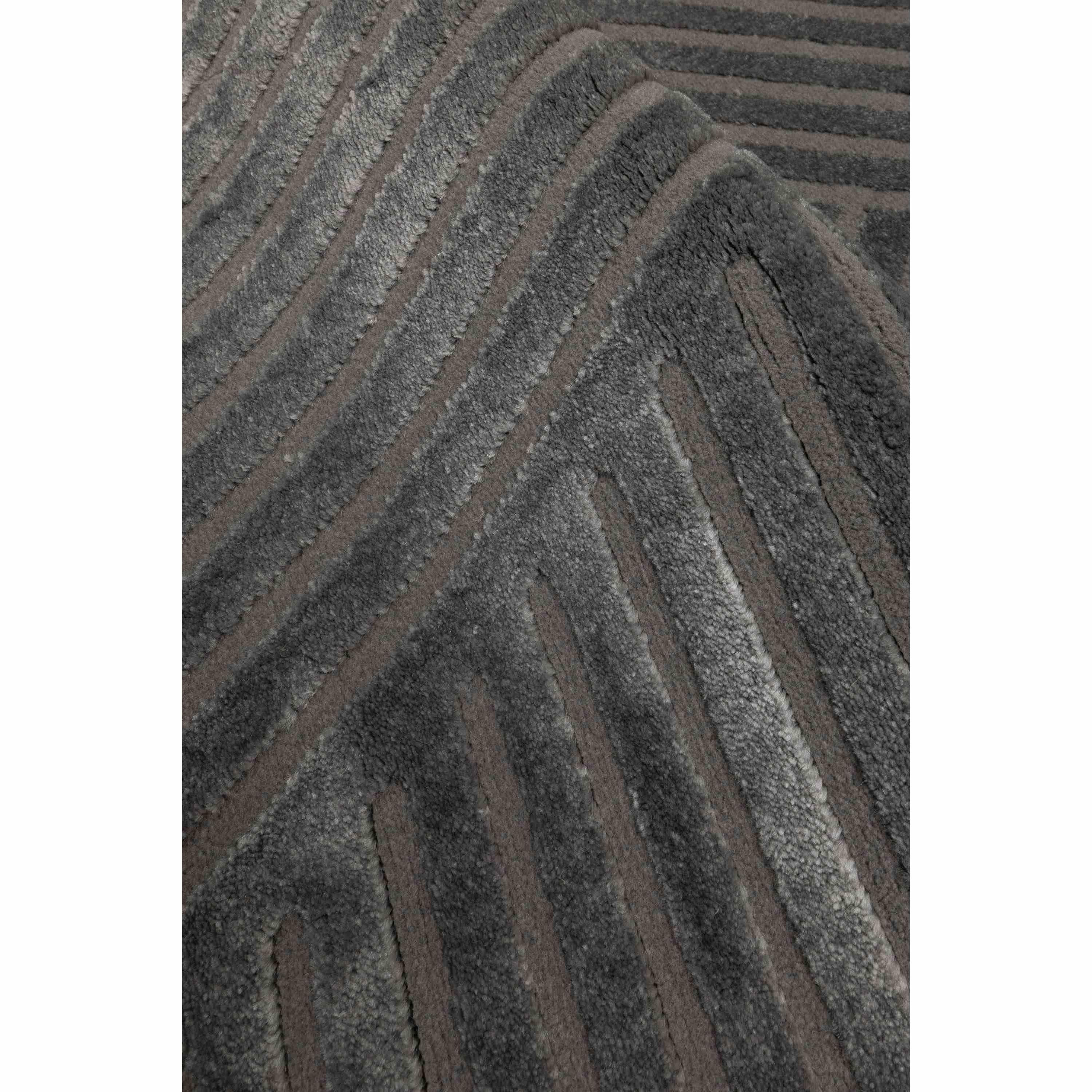 Charcoal - Homemaker - Atelier Diamond Charcoal Rug - 3