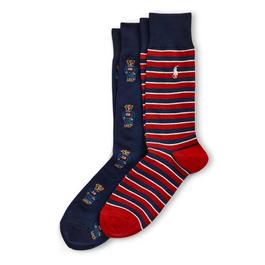 Ralph Lauren 2pAOB Bear Sock Sn44