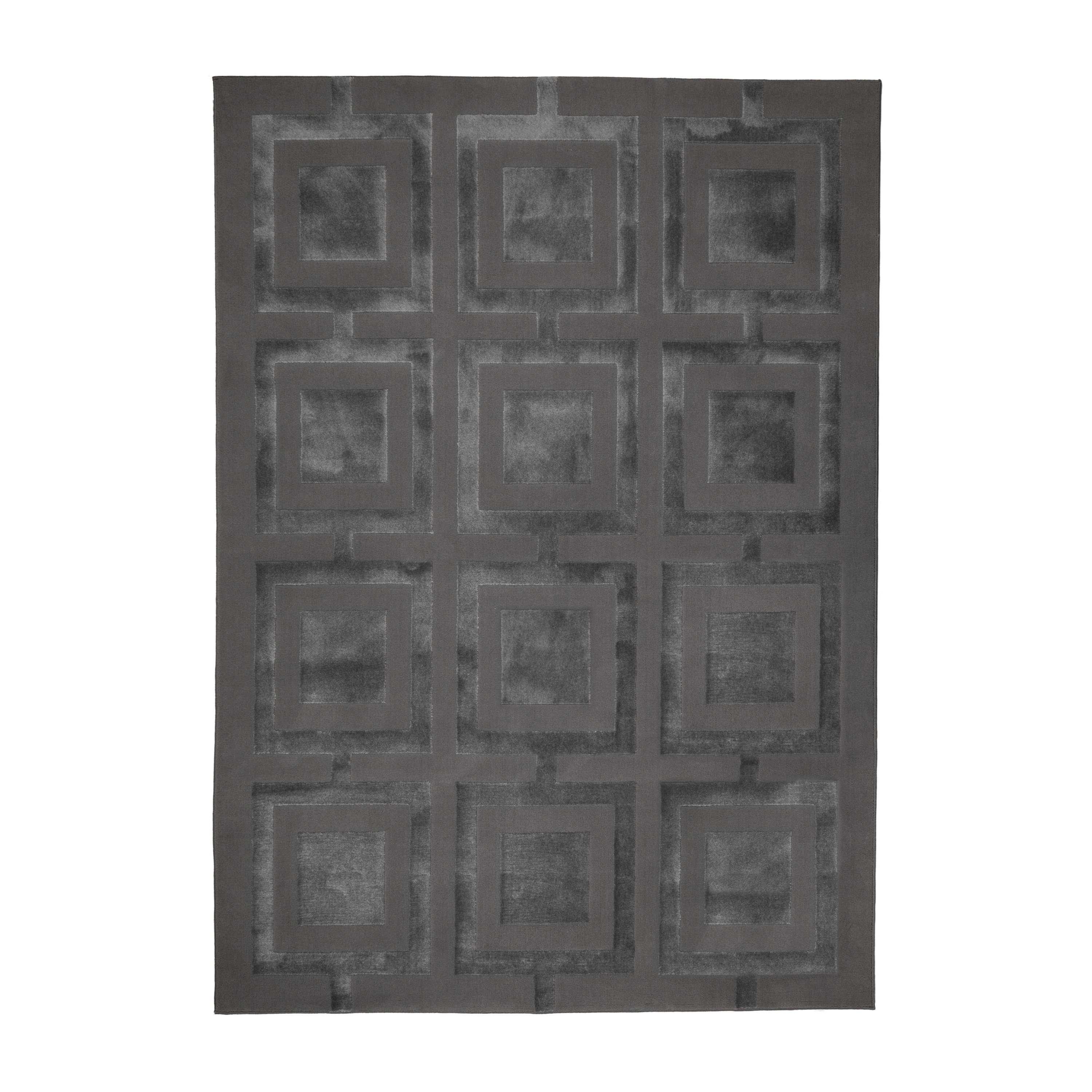 Charcoal - Homemaker - Atelier Squares Charcoal Rug - 2