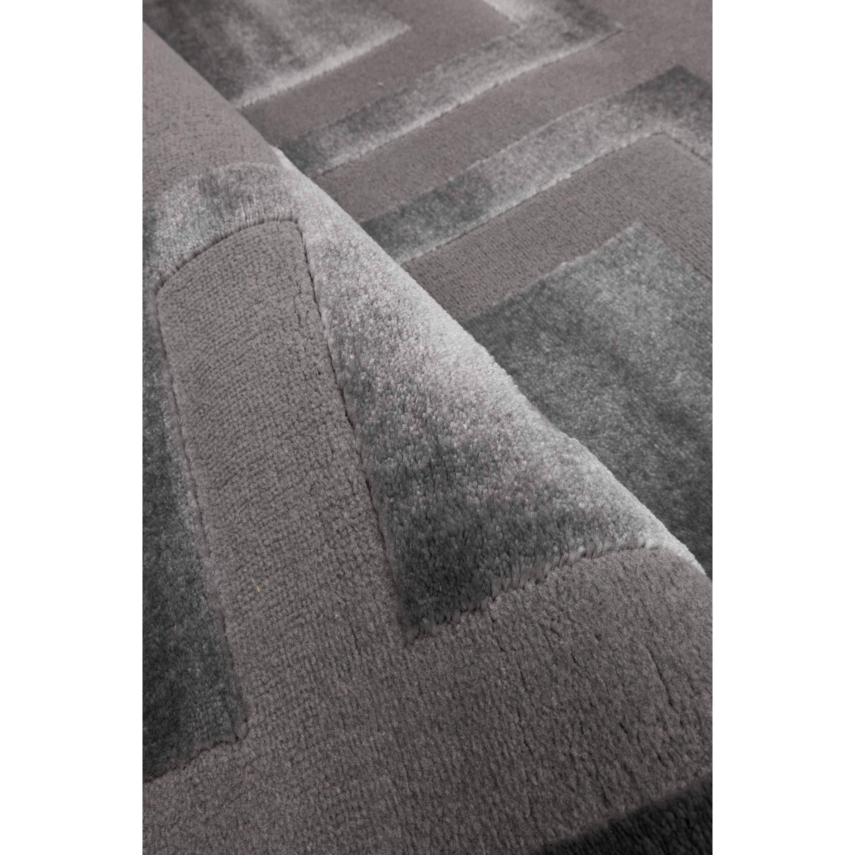 Charcoal - Homemaker - Atelier Squares Charcoal Rug - 4