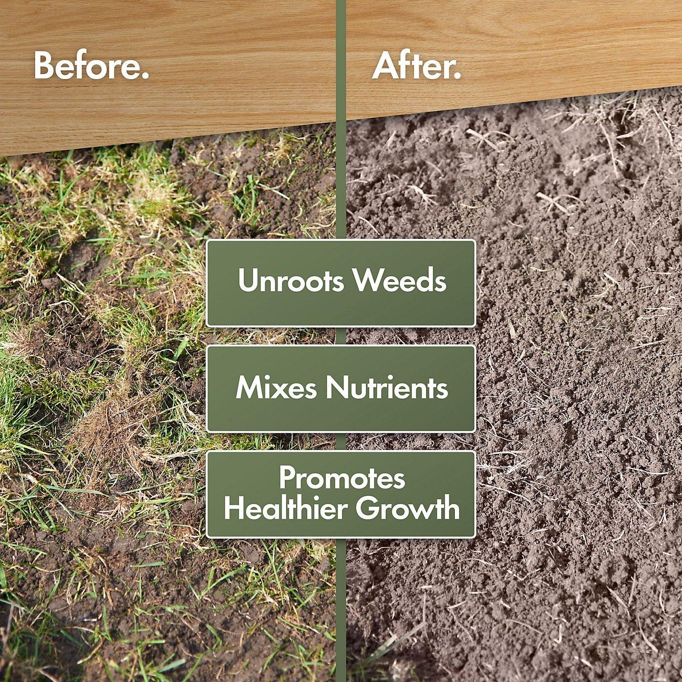 Grey - VonHaus - Tiller Cordless – 20V Electric Rotavator - 9