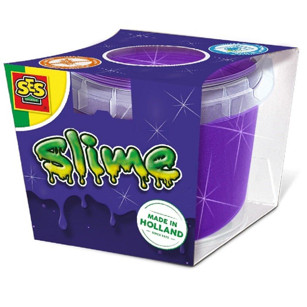 Multi - SES Creative - Slime - Purple glitter 140 g - 1