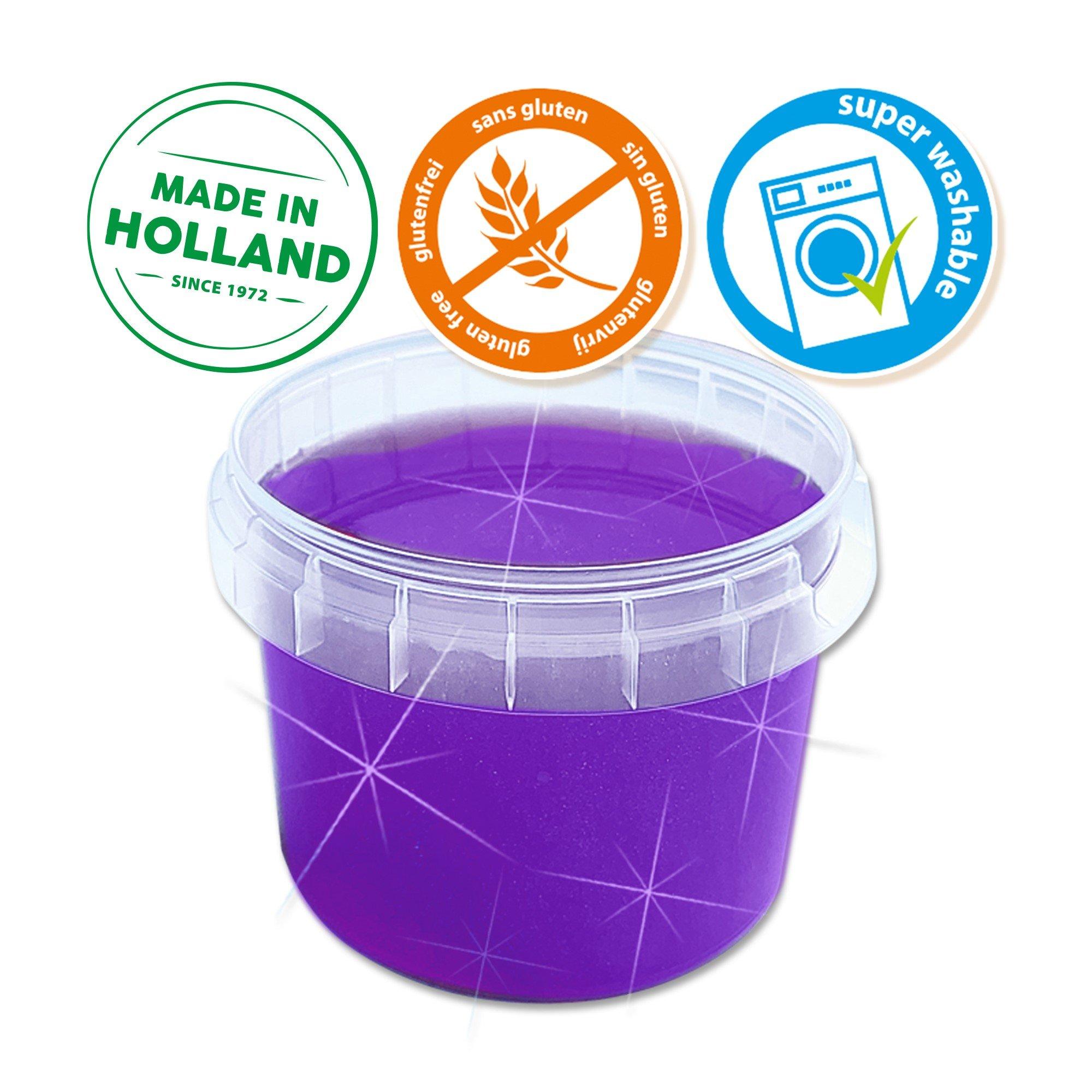 Multi - SES Creative - Slime - Purple glitter 140 g - 4