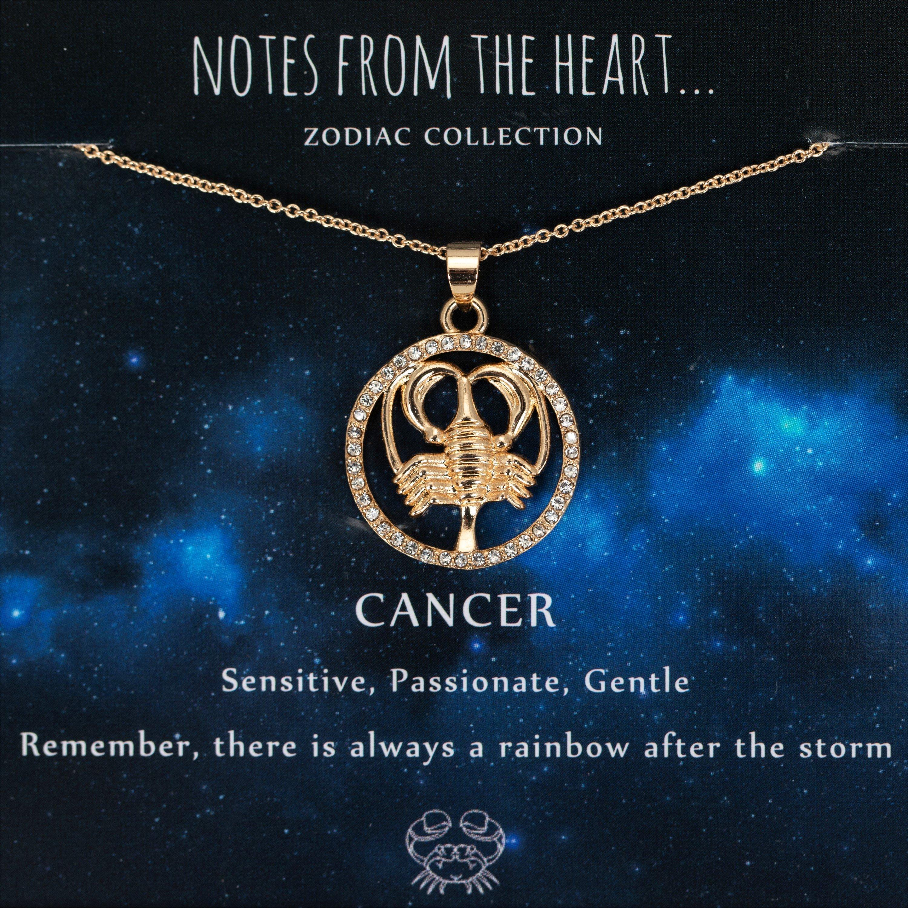 Gold - Notes From The Heart - NFTH CANCER Pendant