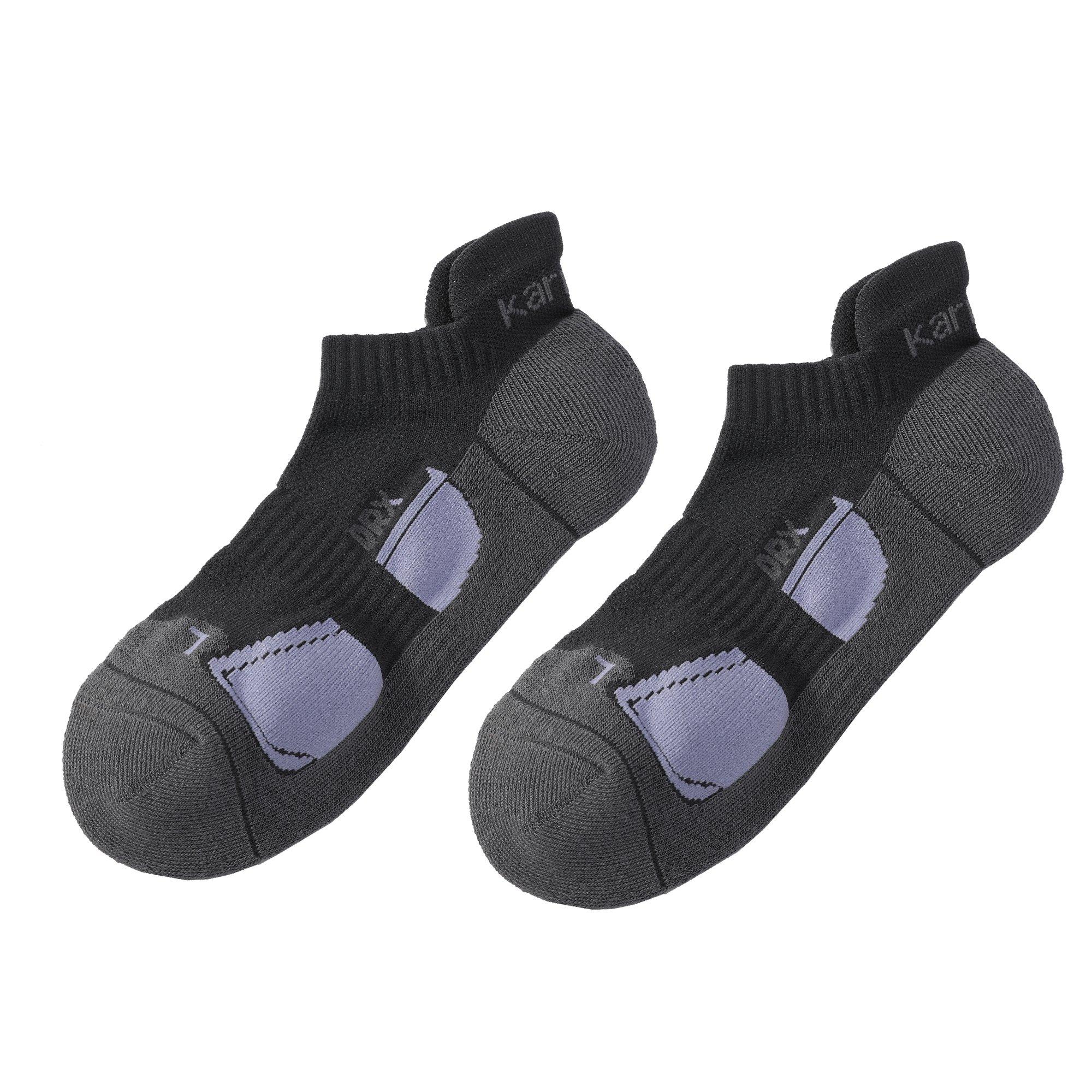 Karrimor Men's 2 Pack Running Socks - Grey - Mens 7-11