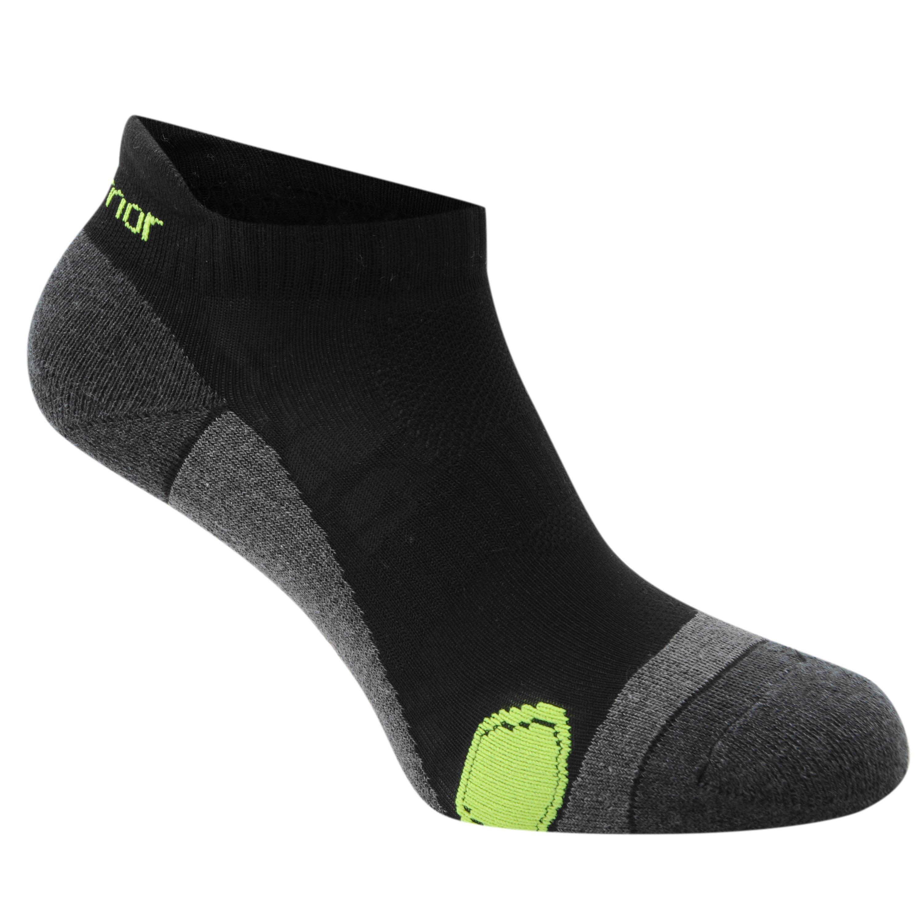 Black/Fluo - Karrimor - 2 Pack Running Socks Mens - 2