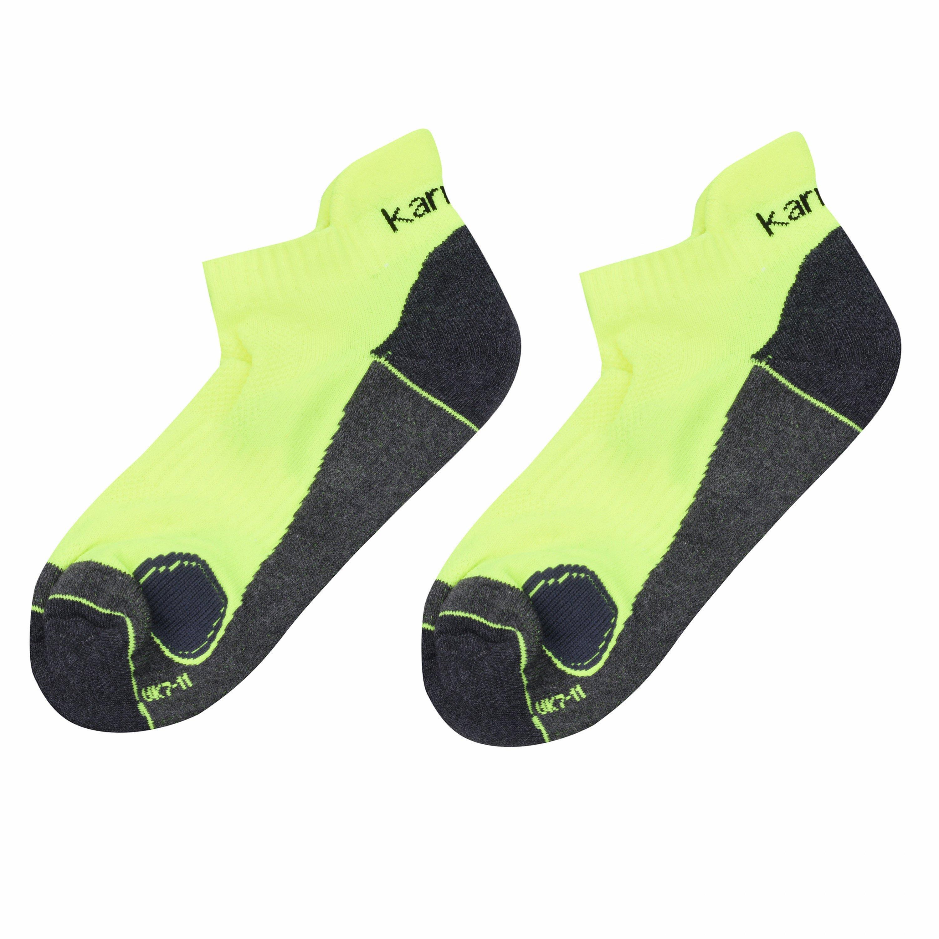 Fluo Yellow - Karrimor - 2 Pack Running Socks Mens - 1