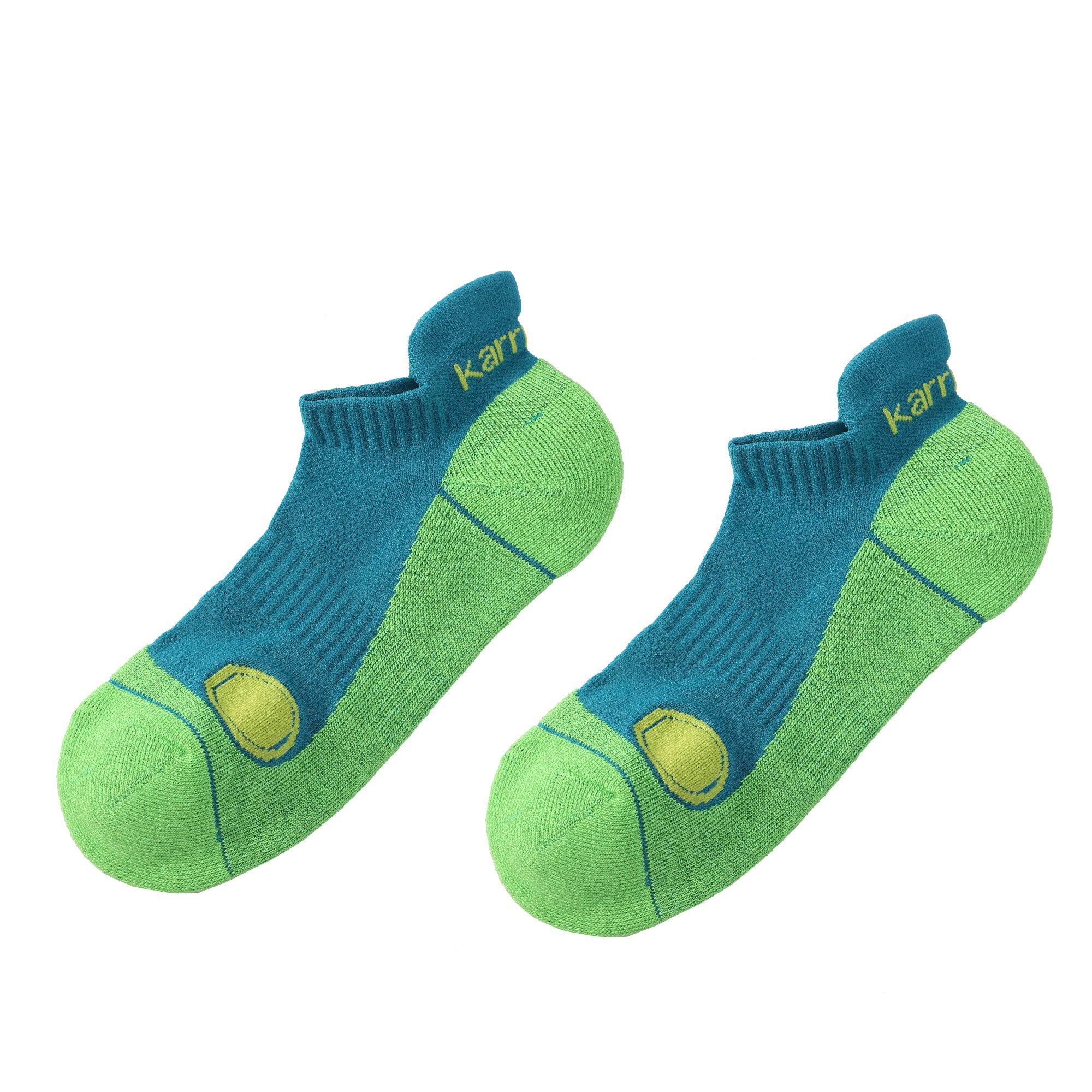 Karrimor Men's 2 Pack Running Socks - Blue/Grey - Mens 7-11