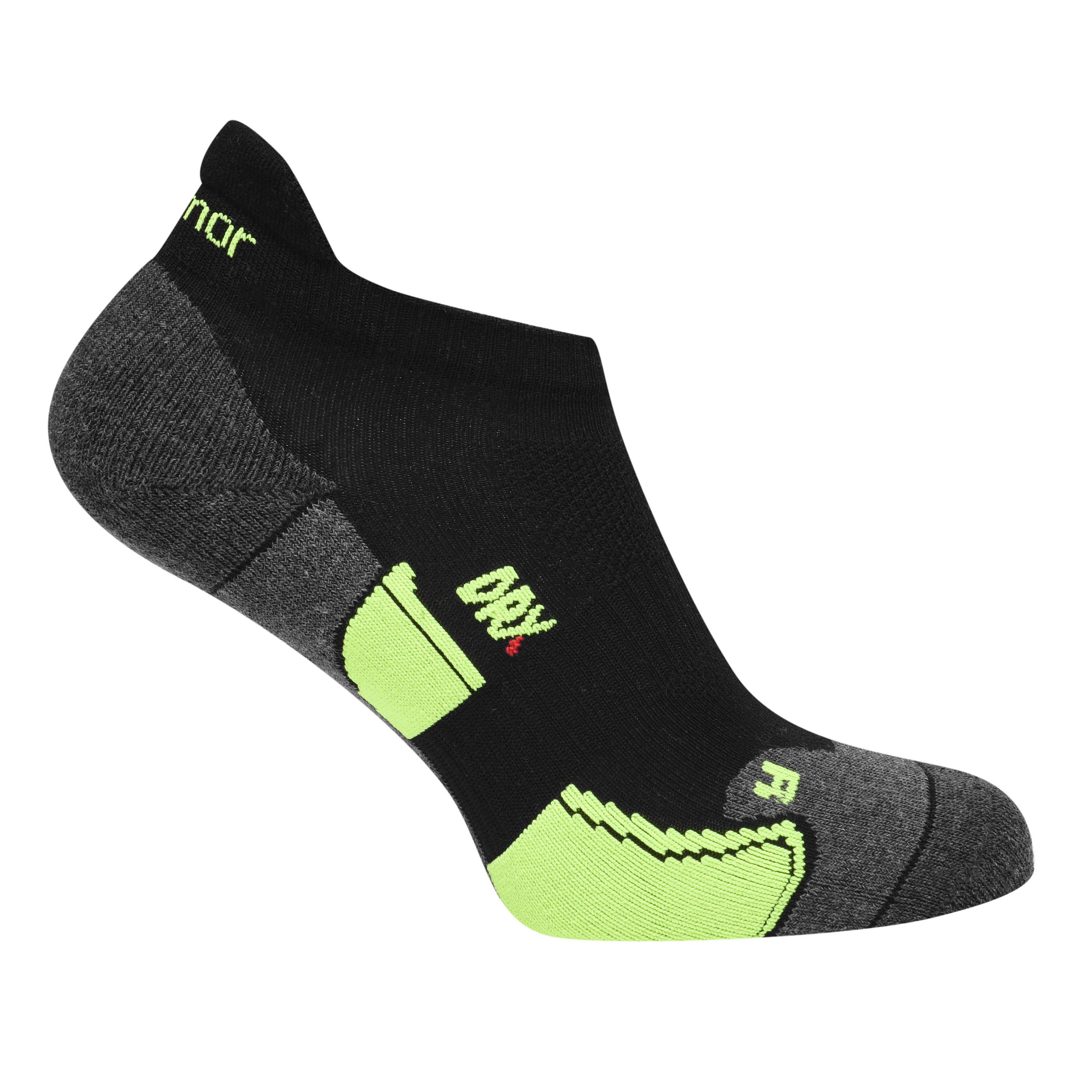 Crno/Fluo - Karrimor - 2 Pack Running Socks Mens - 2