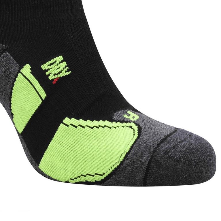 Black/Fluo - Karrimor - Dri Skin 2 Pack Running Socks Mens - 3