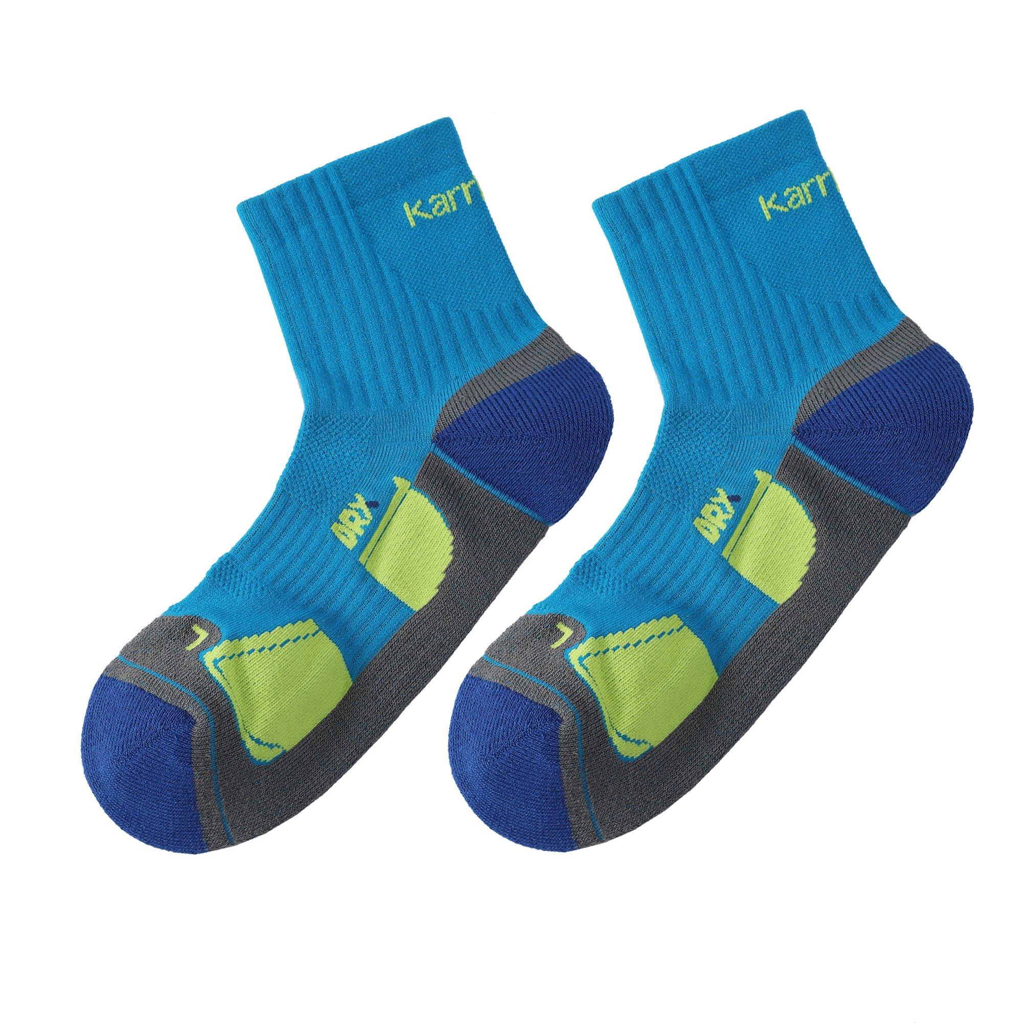 Karrimor Men's Dri Skin 2 Pack Running Socks - Tonal Blues - Mens 7-11
