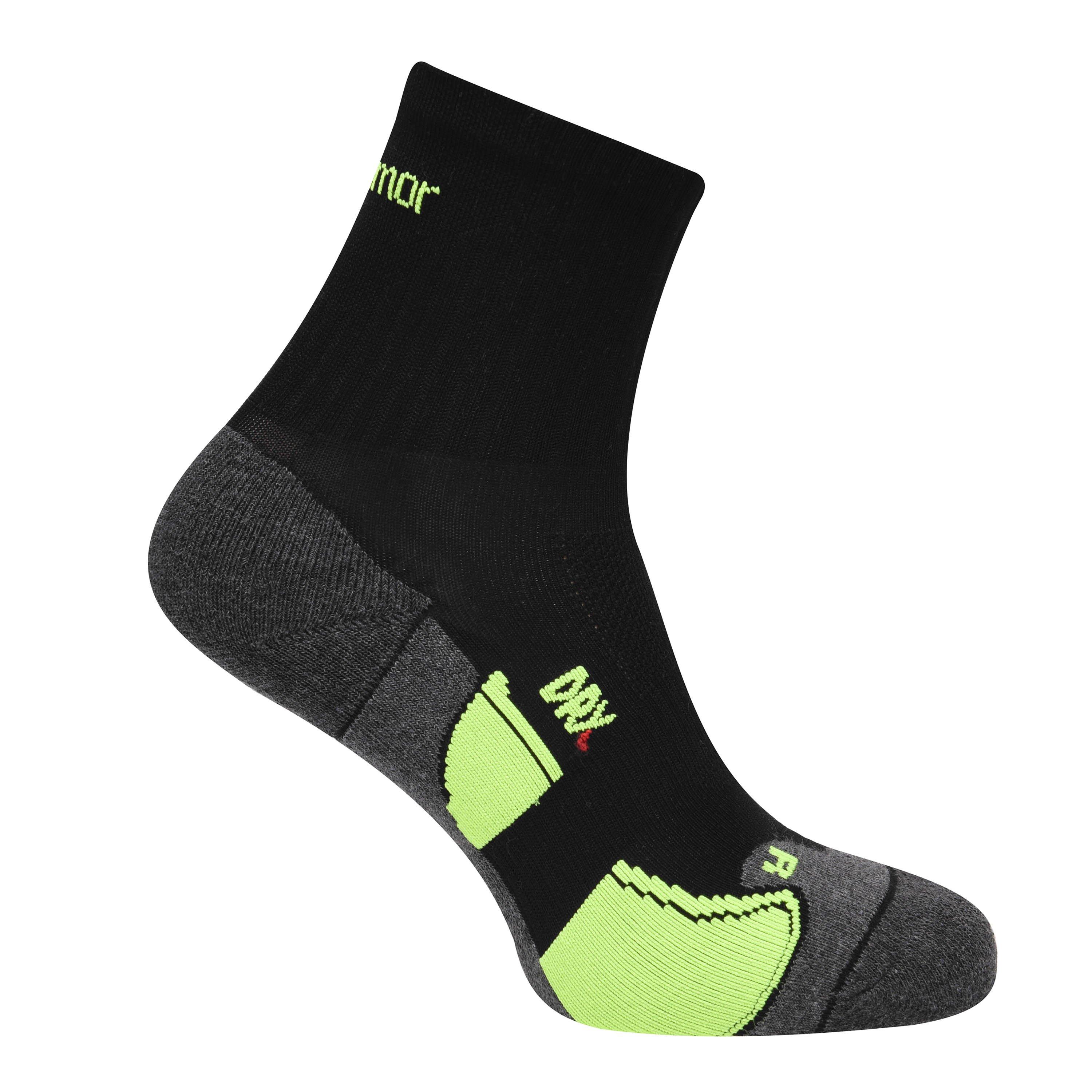 Schwarz/Fluo - Karrimor - Dri Skin 2 Pack Running Socks Mens - 2