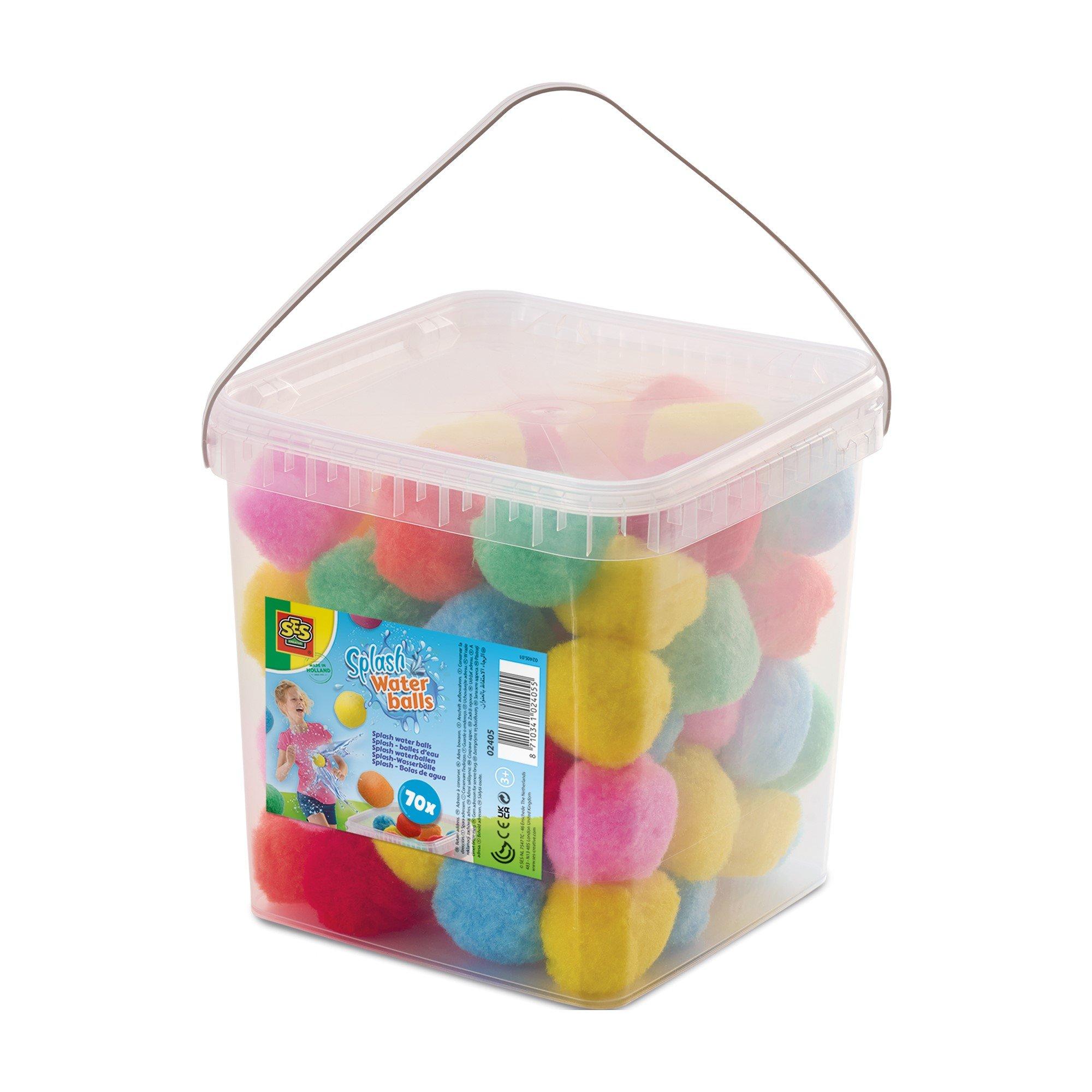 Multi - SES Creative - Splash water balls (70pcs bucket) - 1