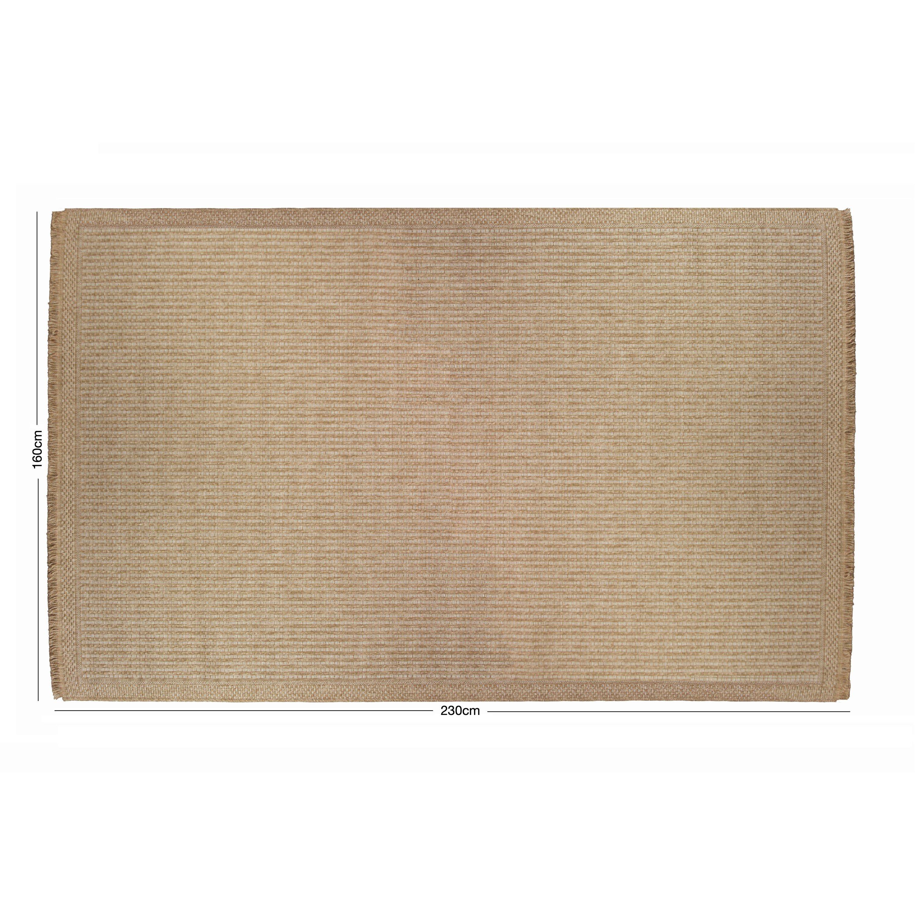 Neutral - Arthouse - Jute Effect Weave 160 x 230cm Rug - 5