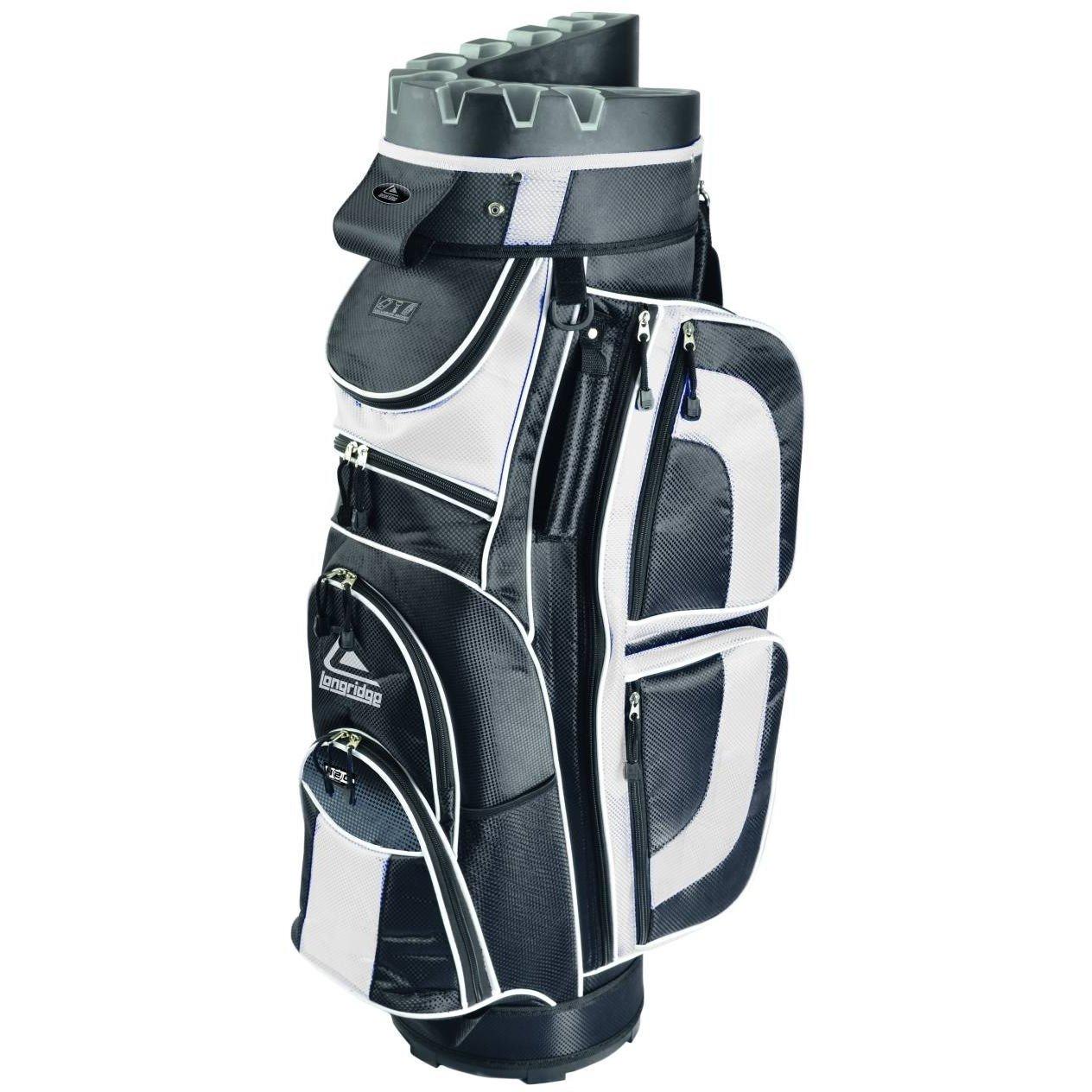 Longridge  Pro Cart Bag - Black/White