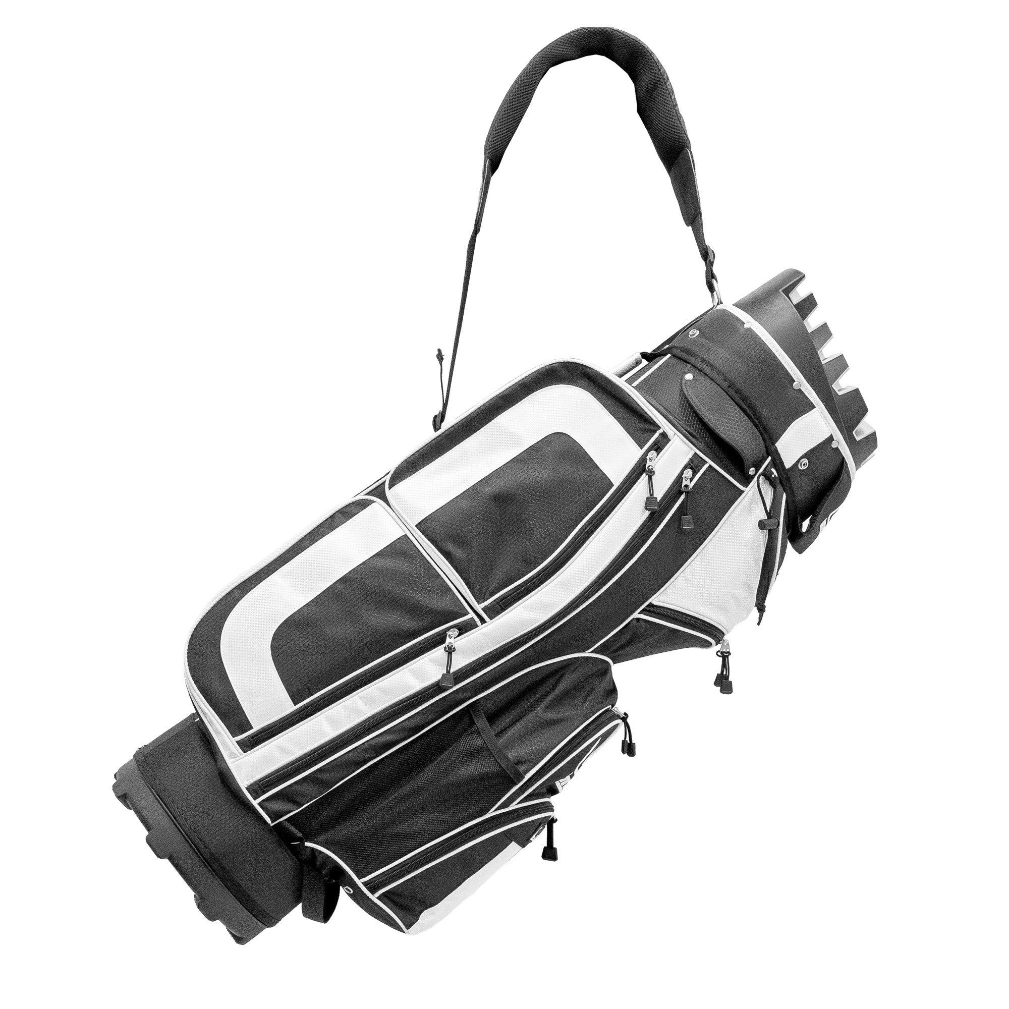 Black/White - Longridge - LONGRIDGE PRO CART BAG - 5