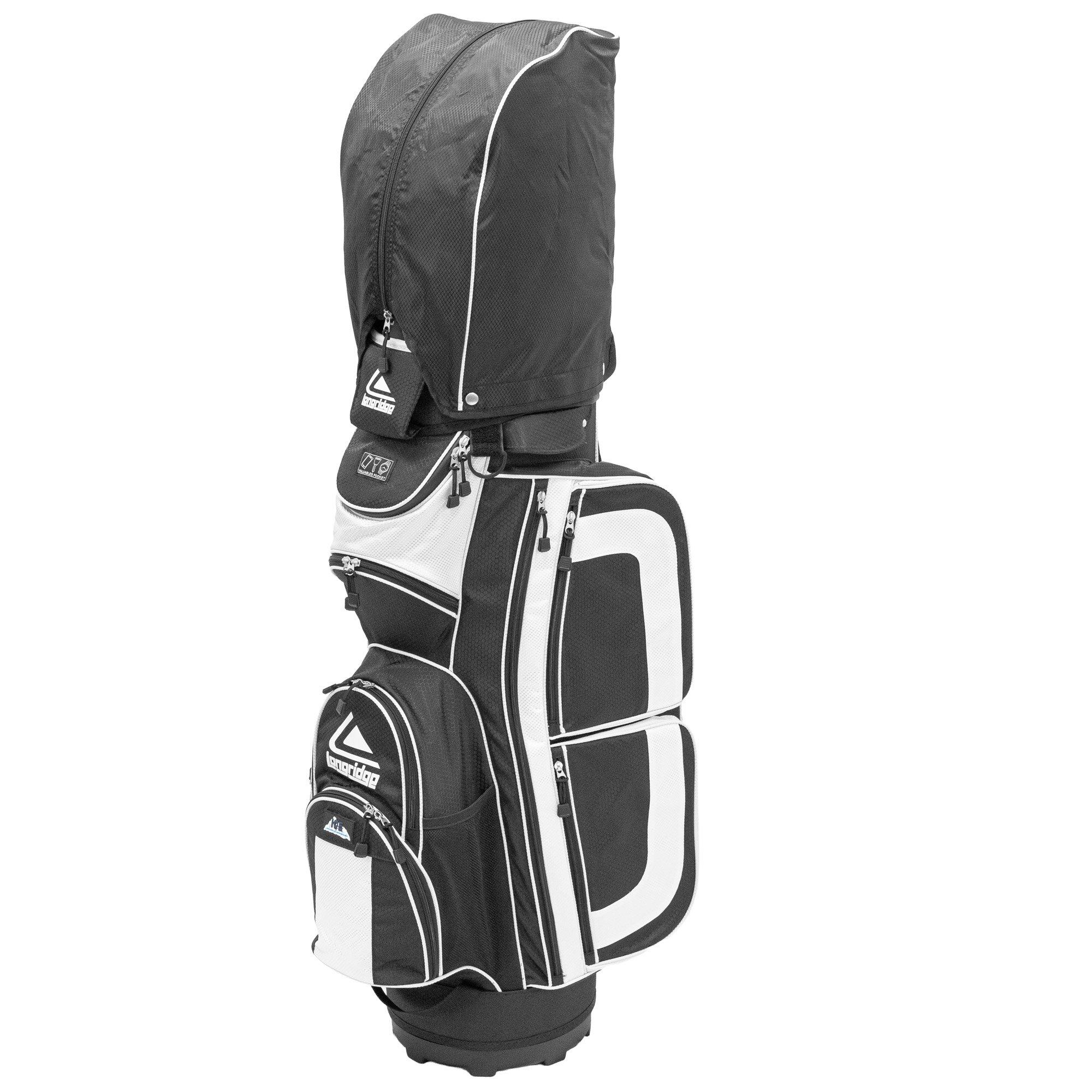Black/White - Longridge - LONGRIDGE PRO CART BAG - 7