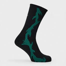 Vans Skate Thorn Crew Rain Forest Sock Mens