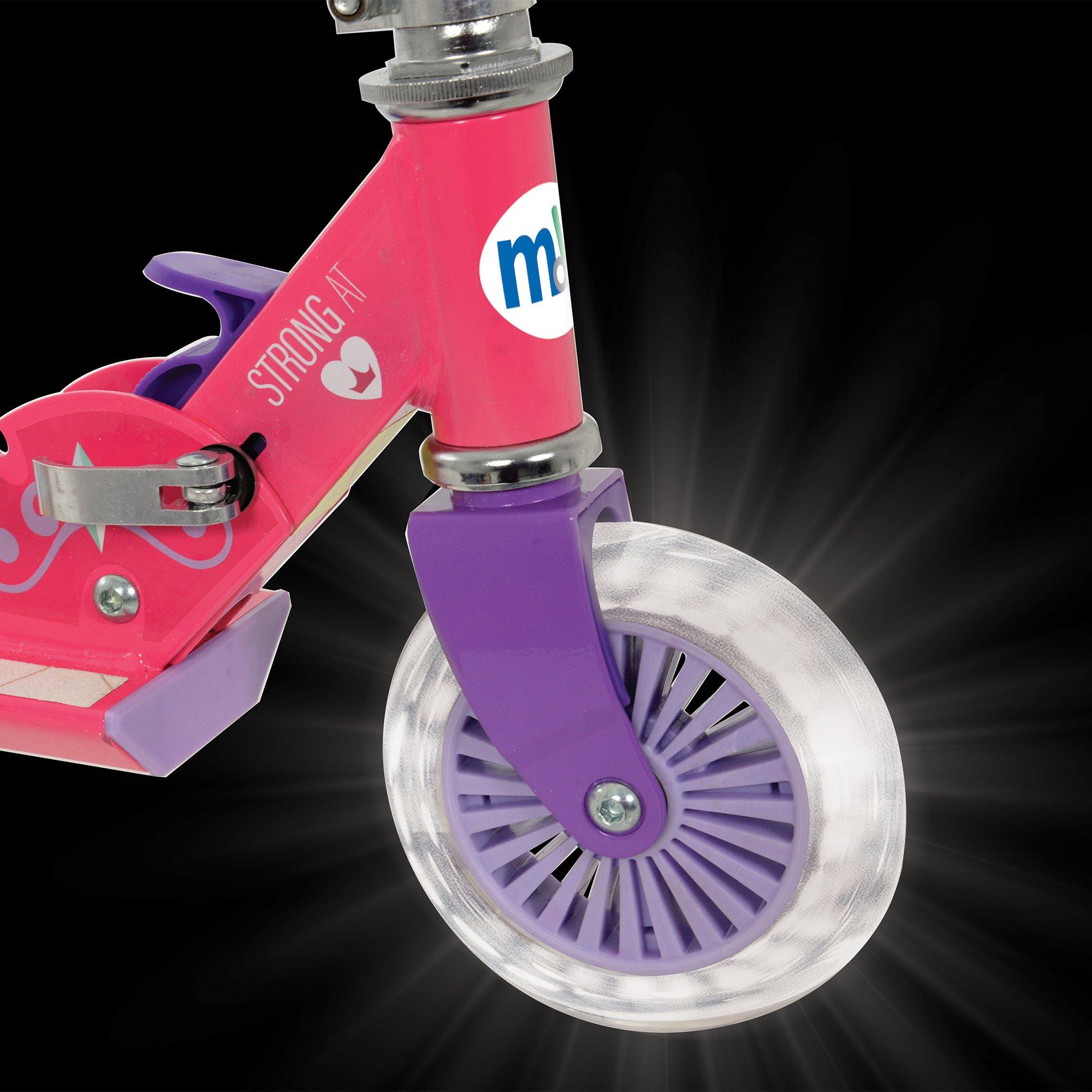 Multicoloured - Disney - Disney Princess Folding Scooter with LED Wheels - 3