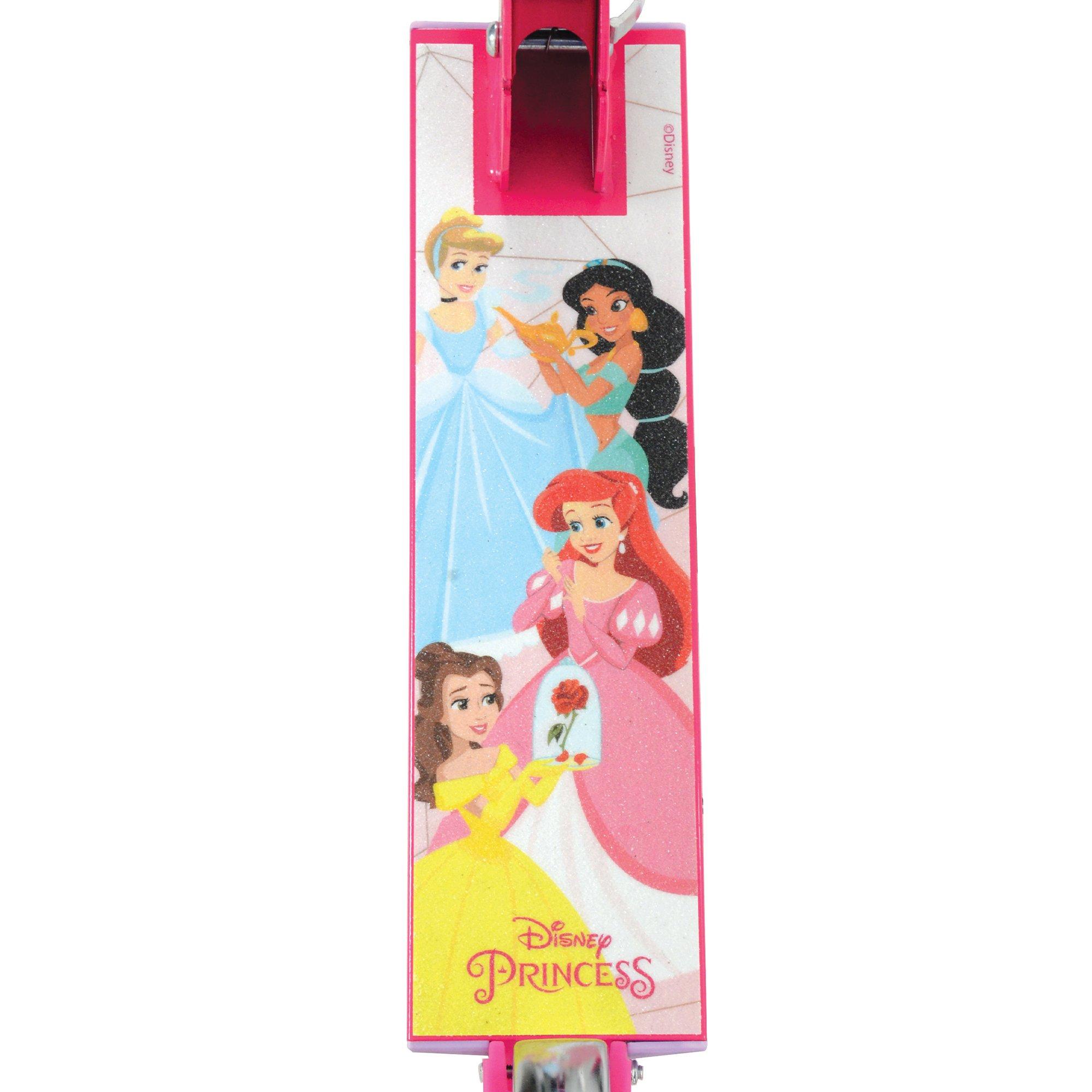 Multicoloured - Disney - Disney Princess Folding Scooter with LED Wheels - 5