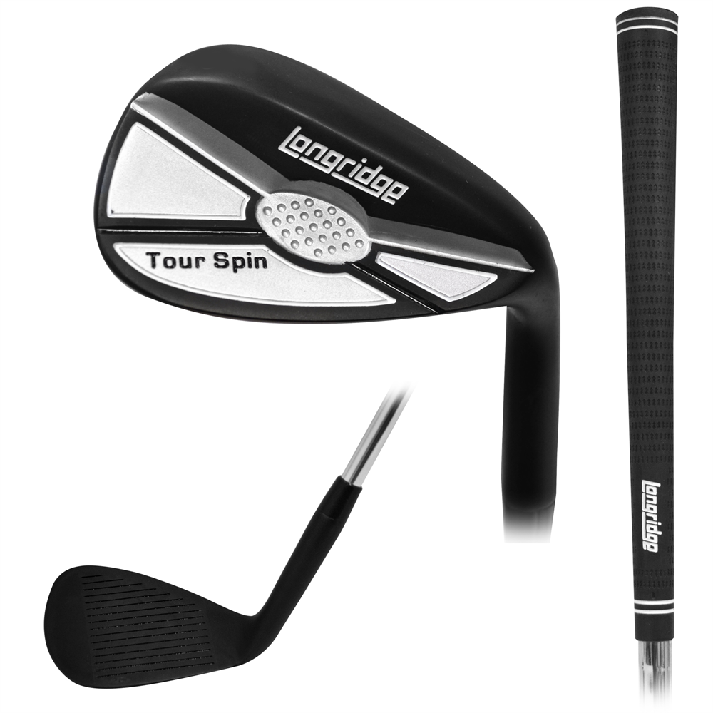 52 Deg Black - Longridge - Longridge Tour Spin Wedge - Black - 2