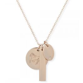 Ralph Lauren Rose Gold Necklace 14N00038