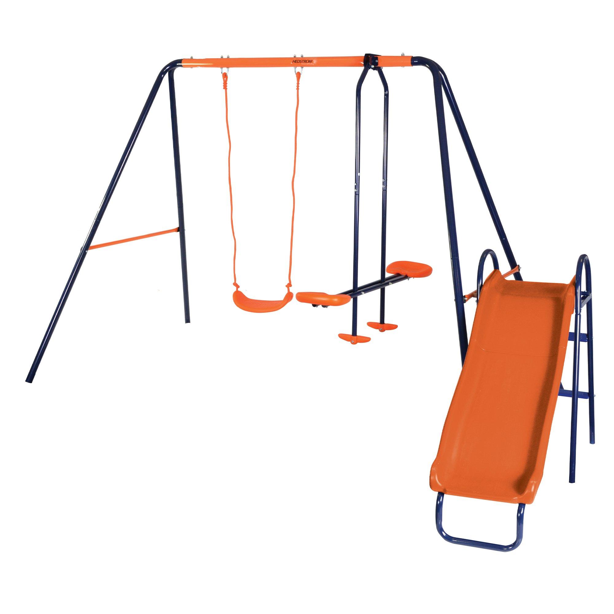 Multicoloured - Hedstrom - Hedstrom Junior Saturn Swing Glider and Slide - 3