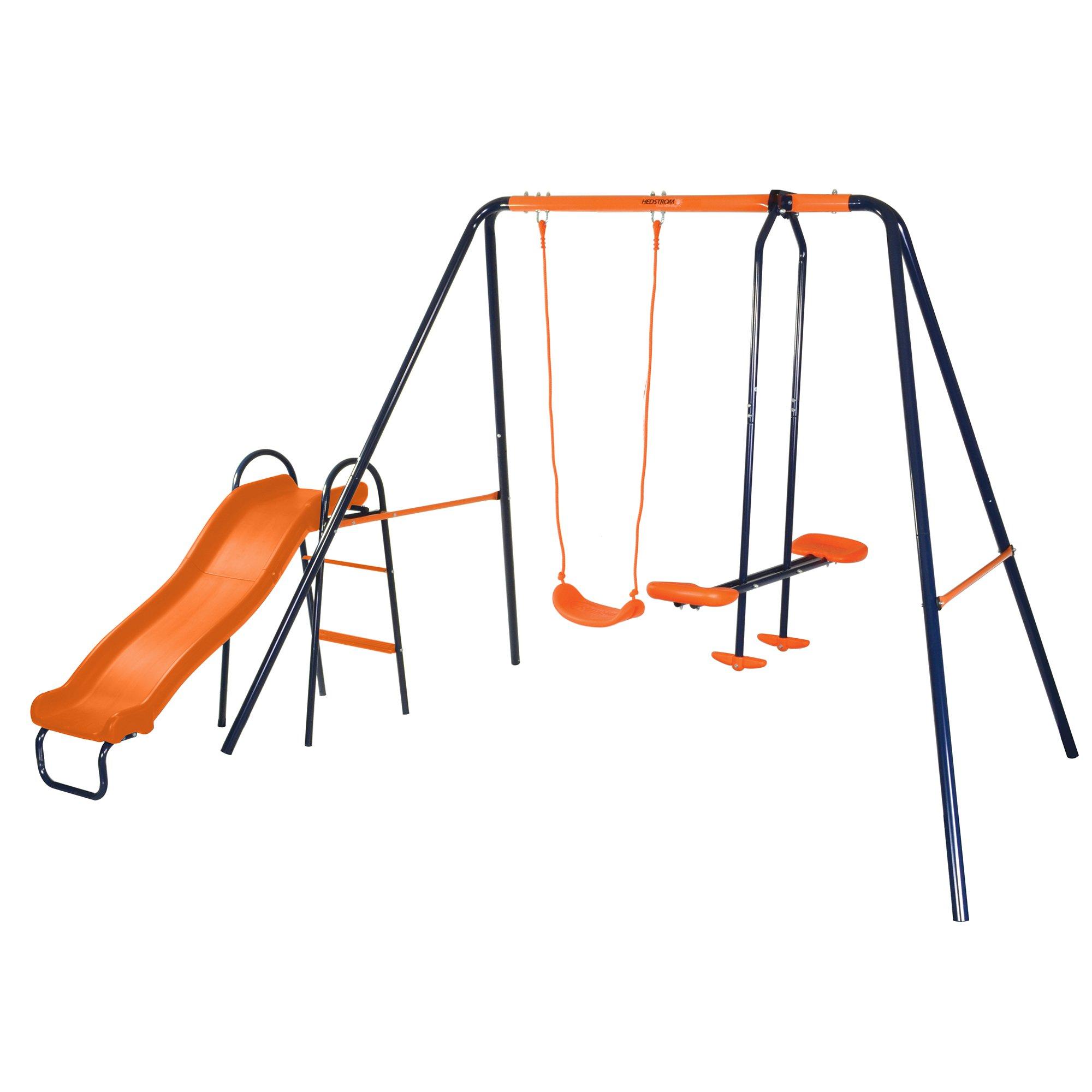 Multicoloured - Hedstrom - Hedstrom Junior Saturn Swing Glider and Slide - 4