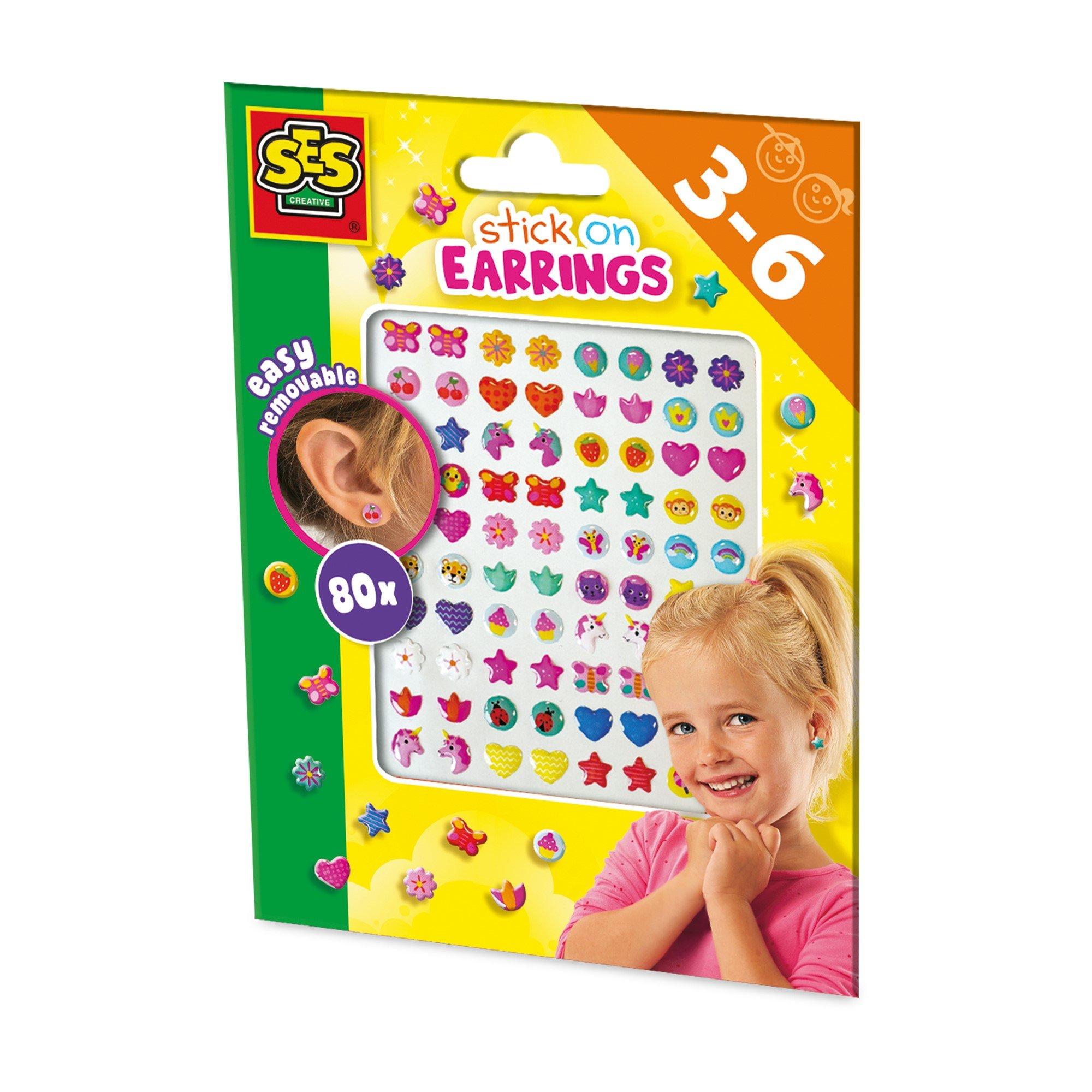 Multi - SES Creative - Stick on earrings - 1
