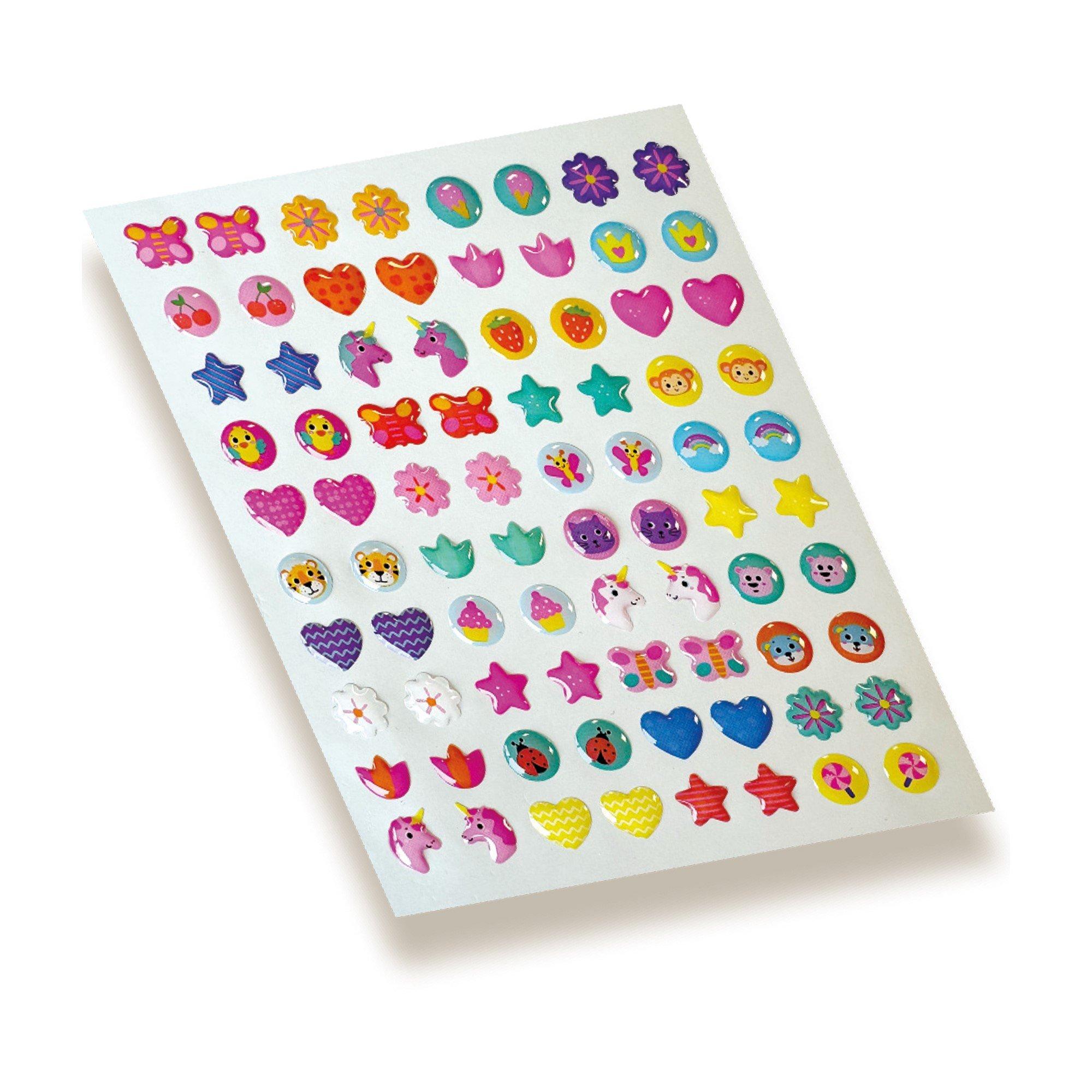 Multi - SES Creative - Stick on earrings - 2