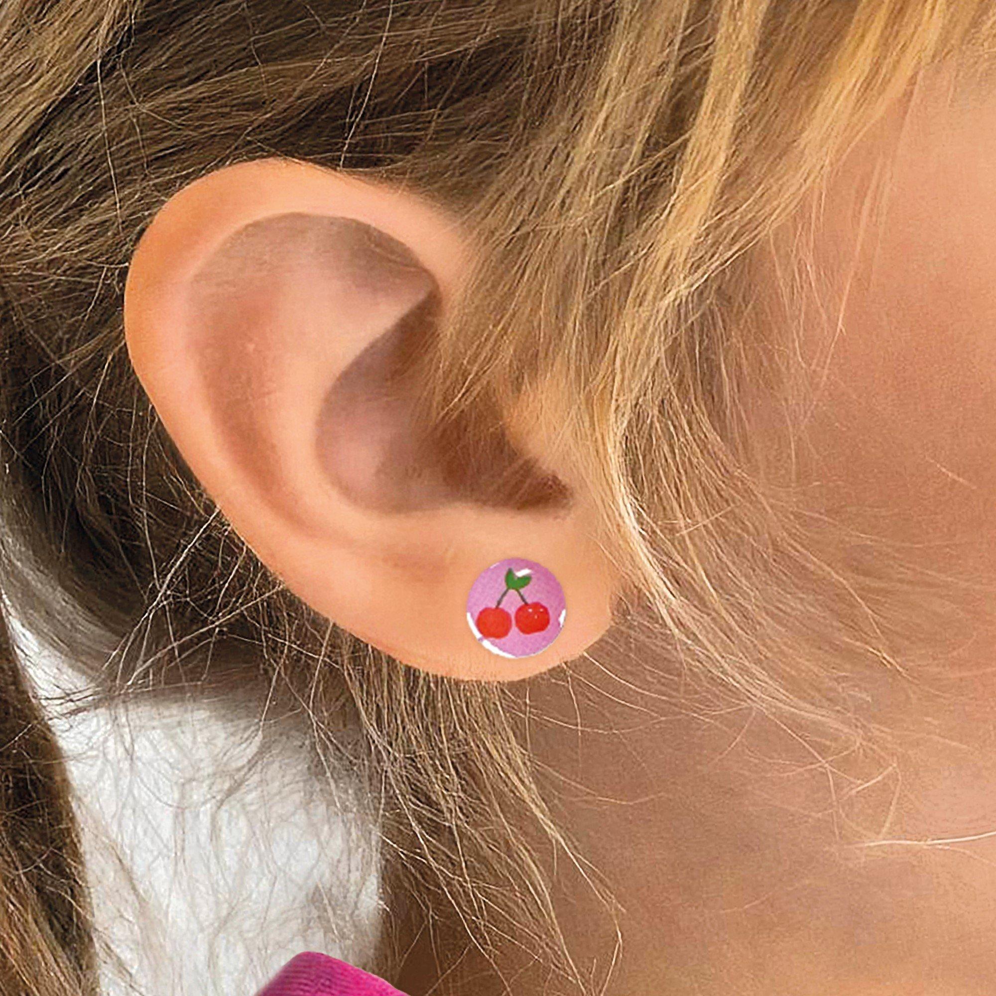 Multi - SES Creative - Stick on earrings - 4