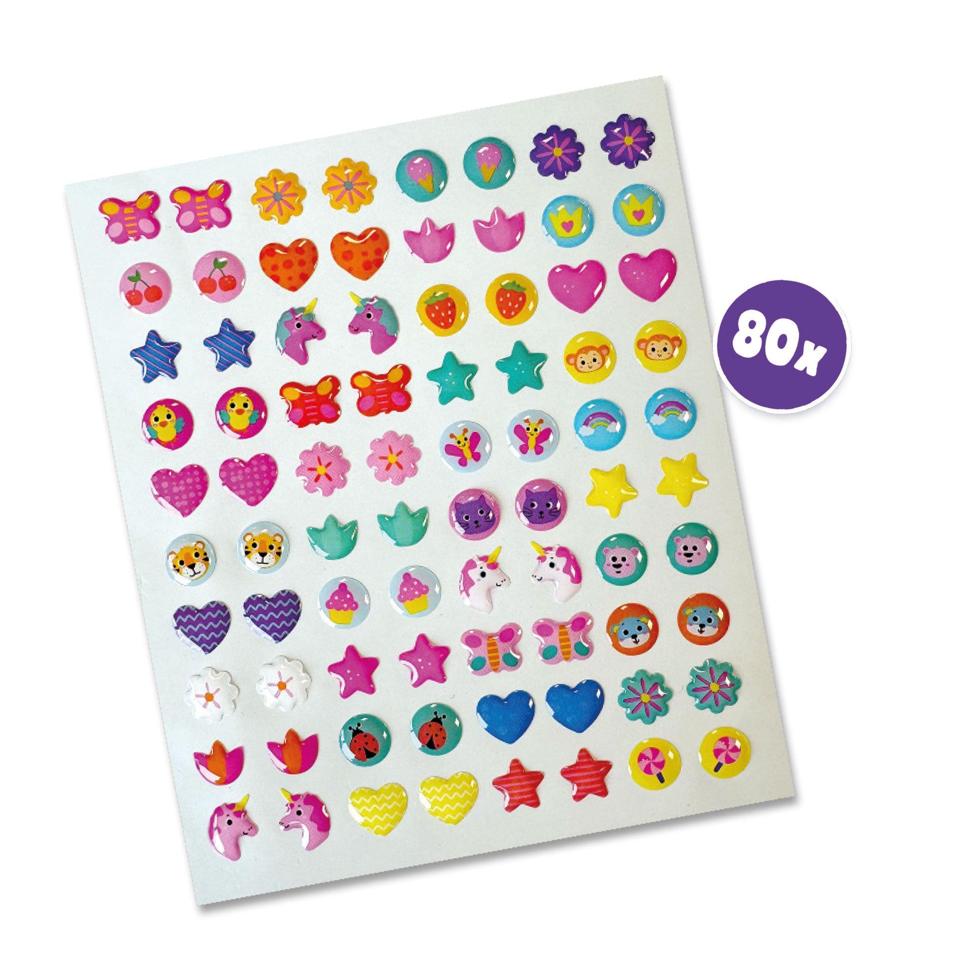 Multi - SES Creative - Stick on earrings - 5
