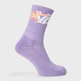 Vans Mister Sinister Crew Purple Haze Sock Mens